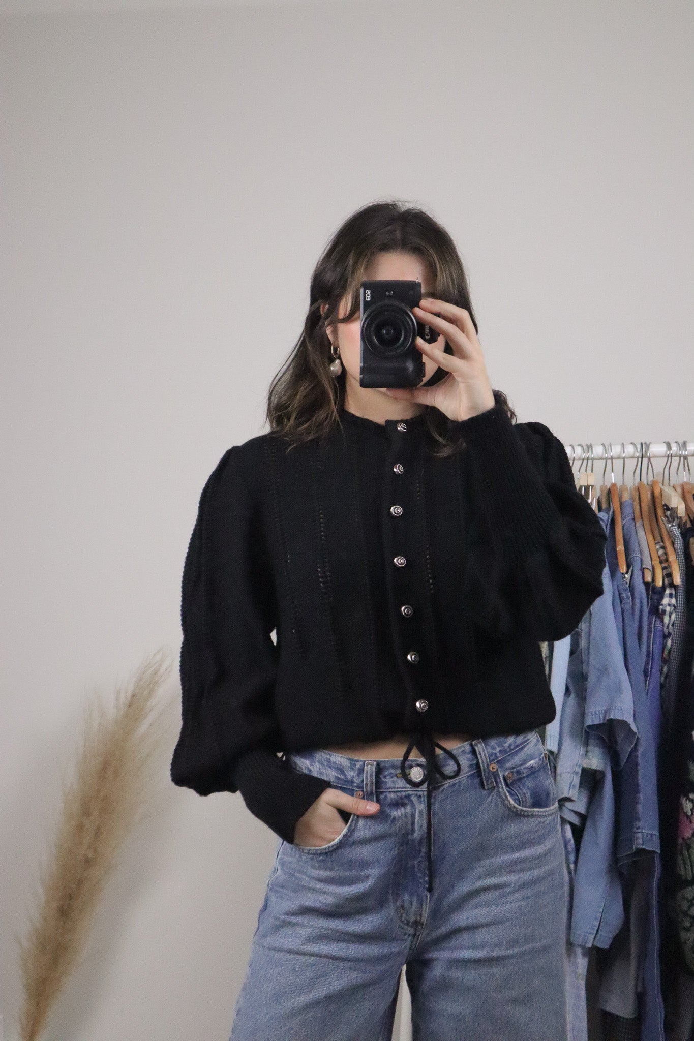 1970s x Vintage x Austrian Wool Chunky Knit Cardigan (M/L)