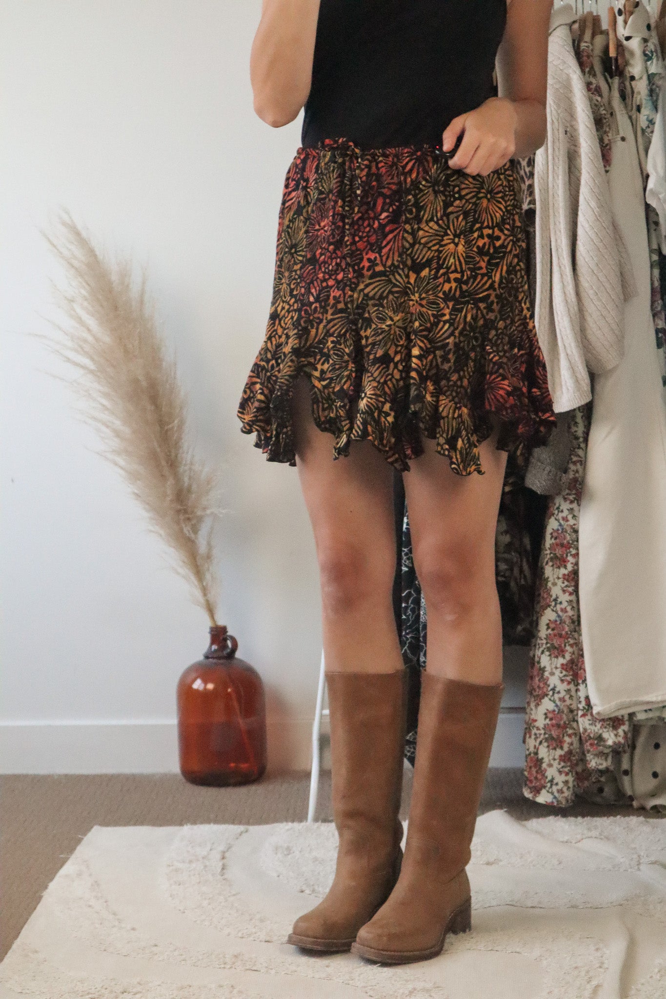 Vintage x Mini Skirt (M/L)