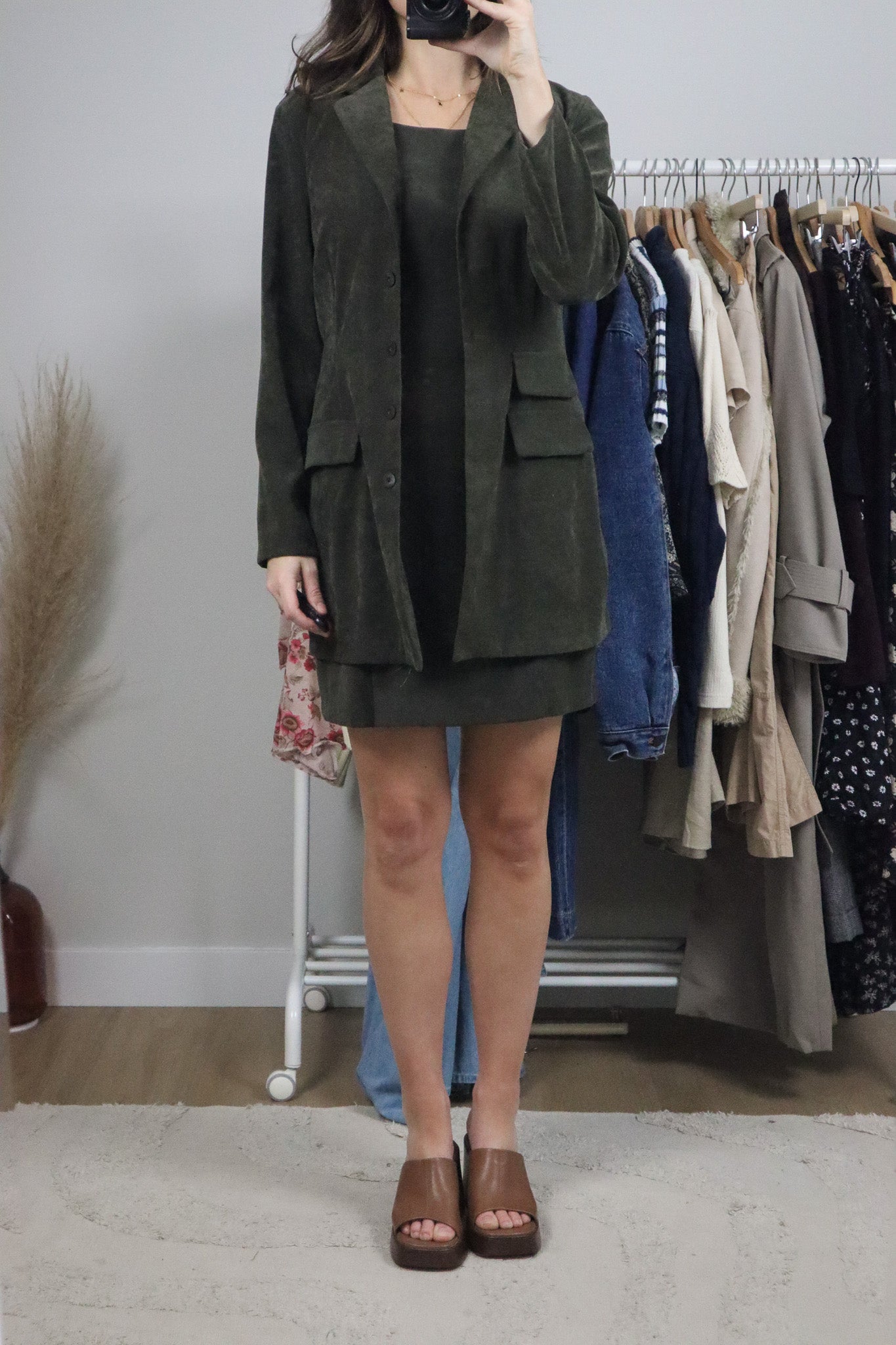 Made in Canada x Vintage x Jacket/Dress Two Piece Set (6)