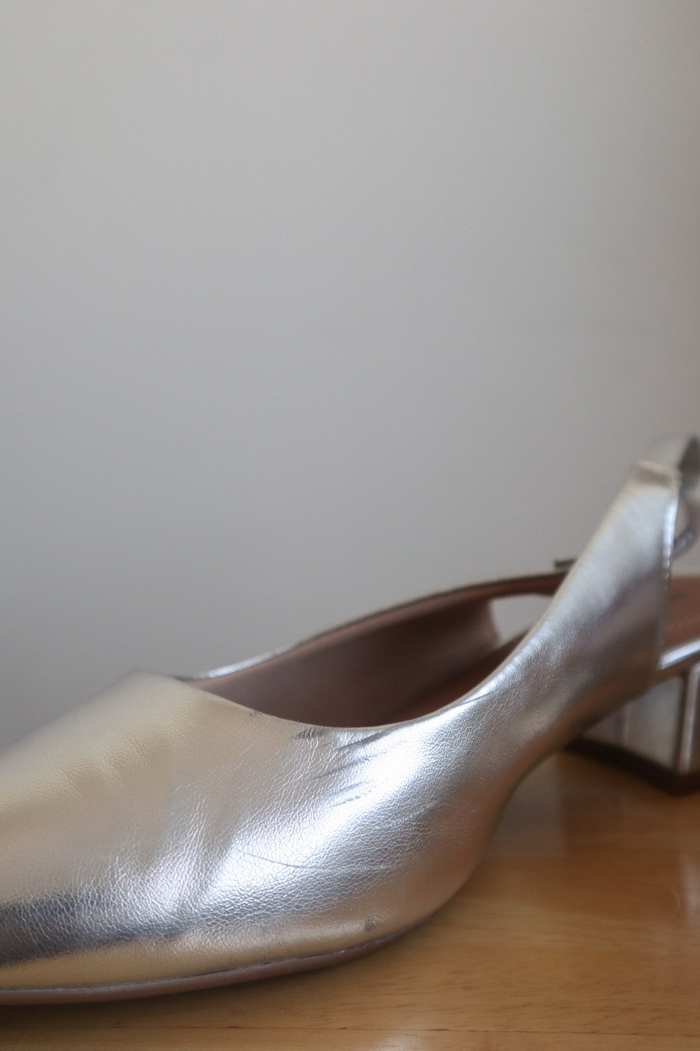 Modern x Metallic Sling backs (8.5/9)