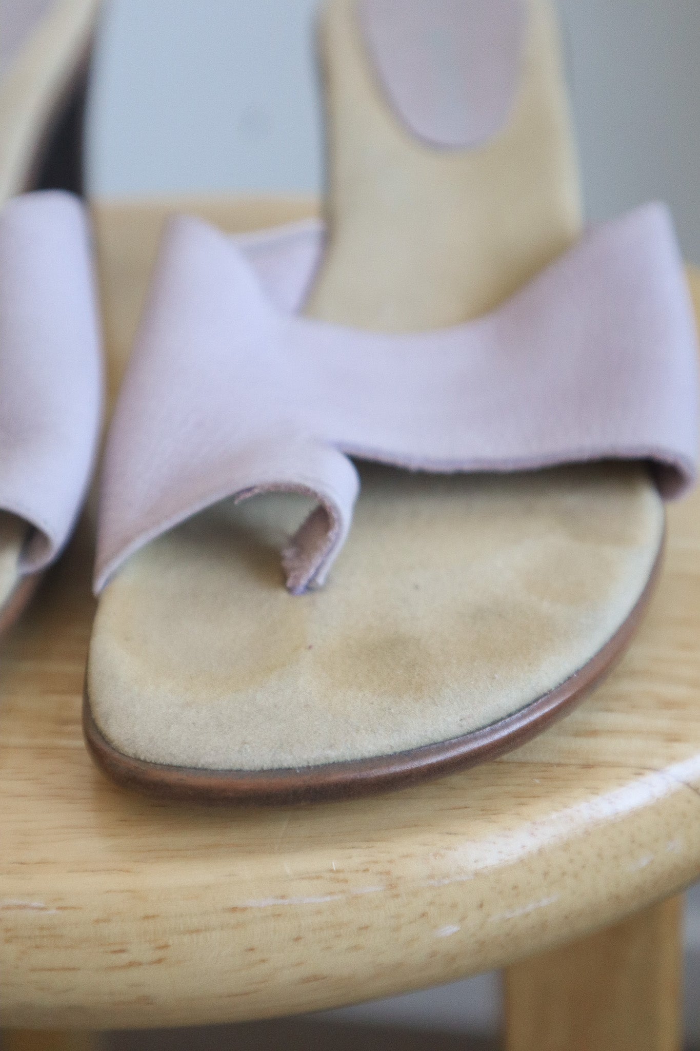 Vintage x Leather Heels (7/7.5)