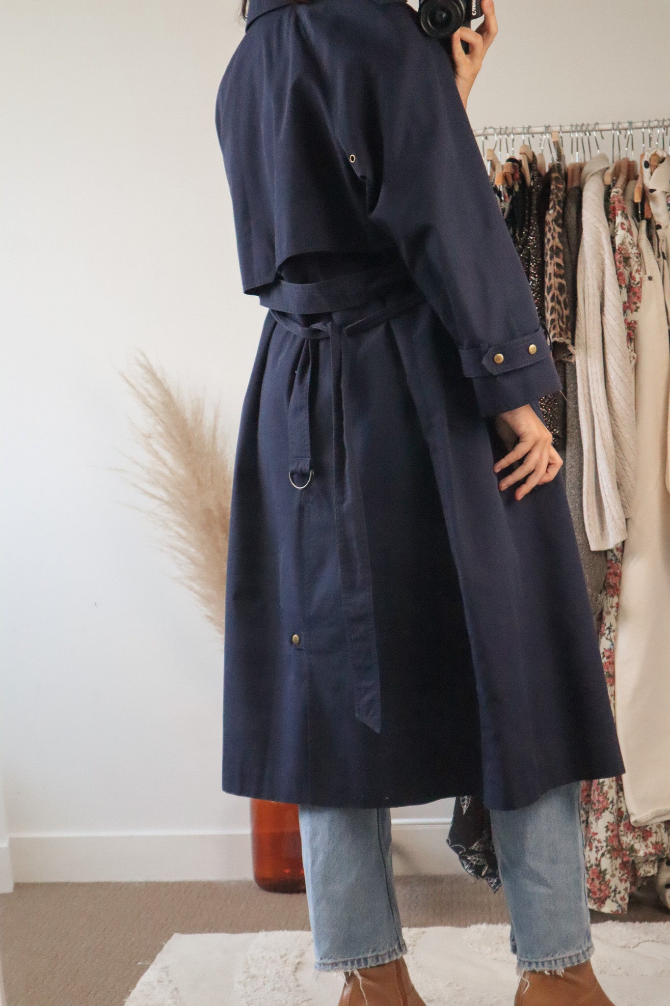 Vintage x Trench Coat (S)