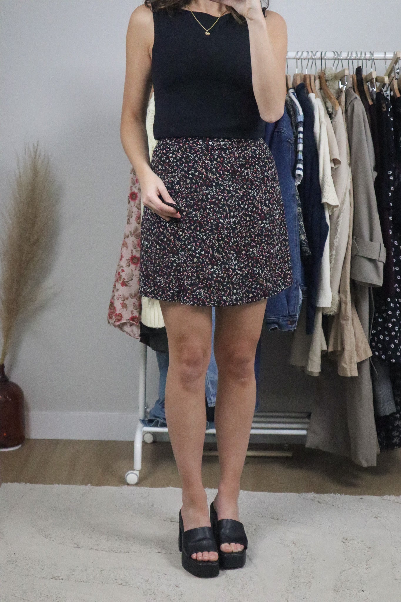 Made in Canada x Vintage x Floral Skort (8)