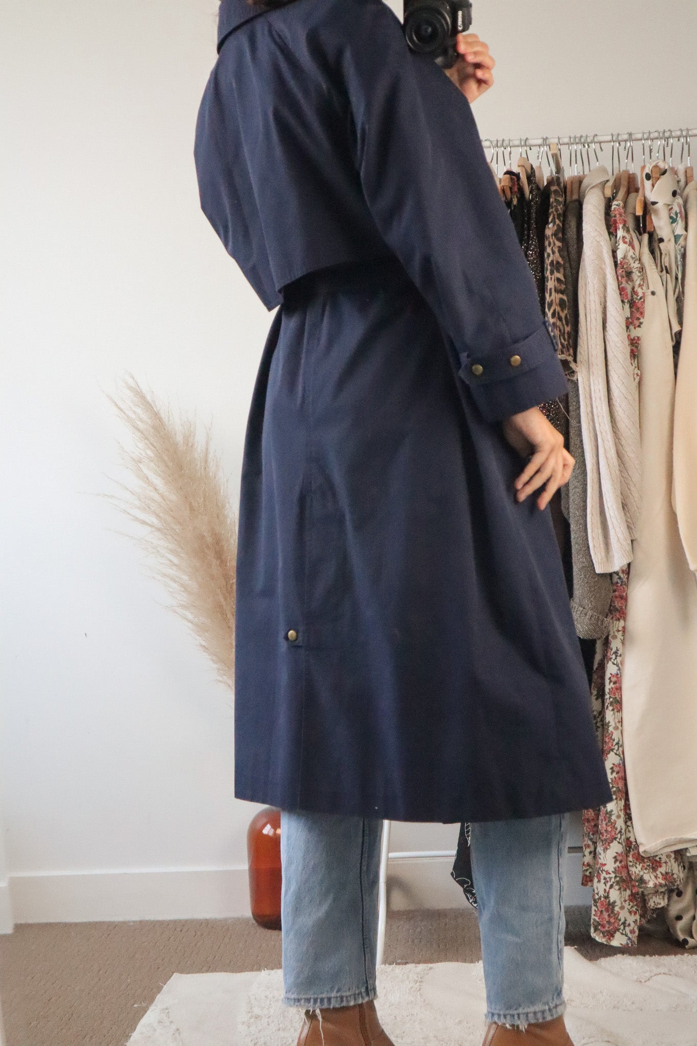Vintage x Trench Coat (S)
