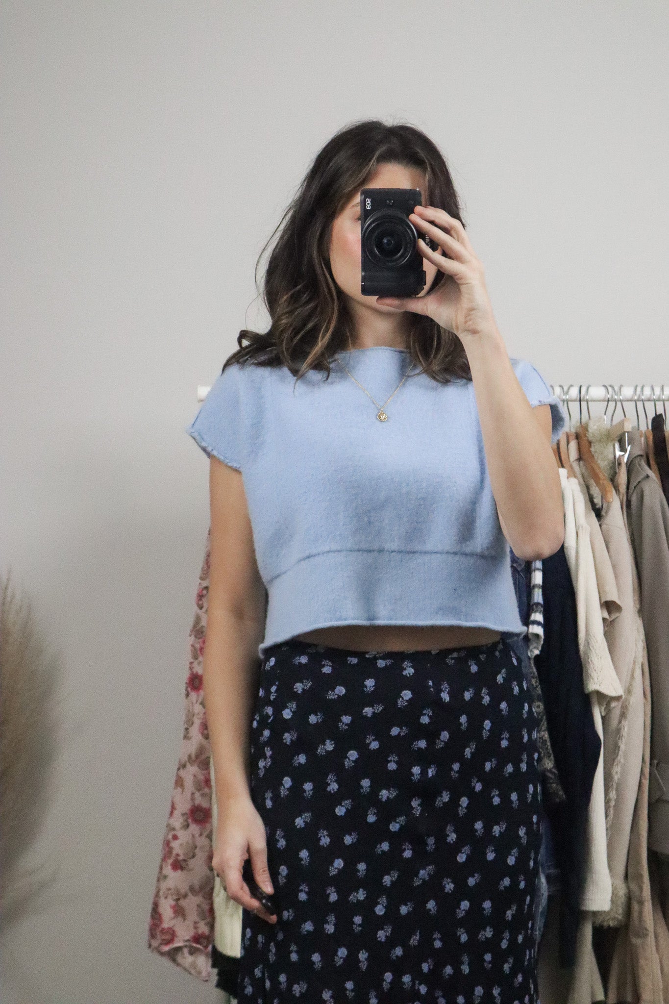 Modern x Anthropolgy x Cashmere Cropped Knit (S)