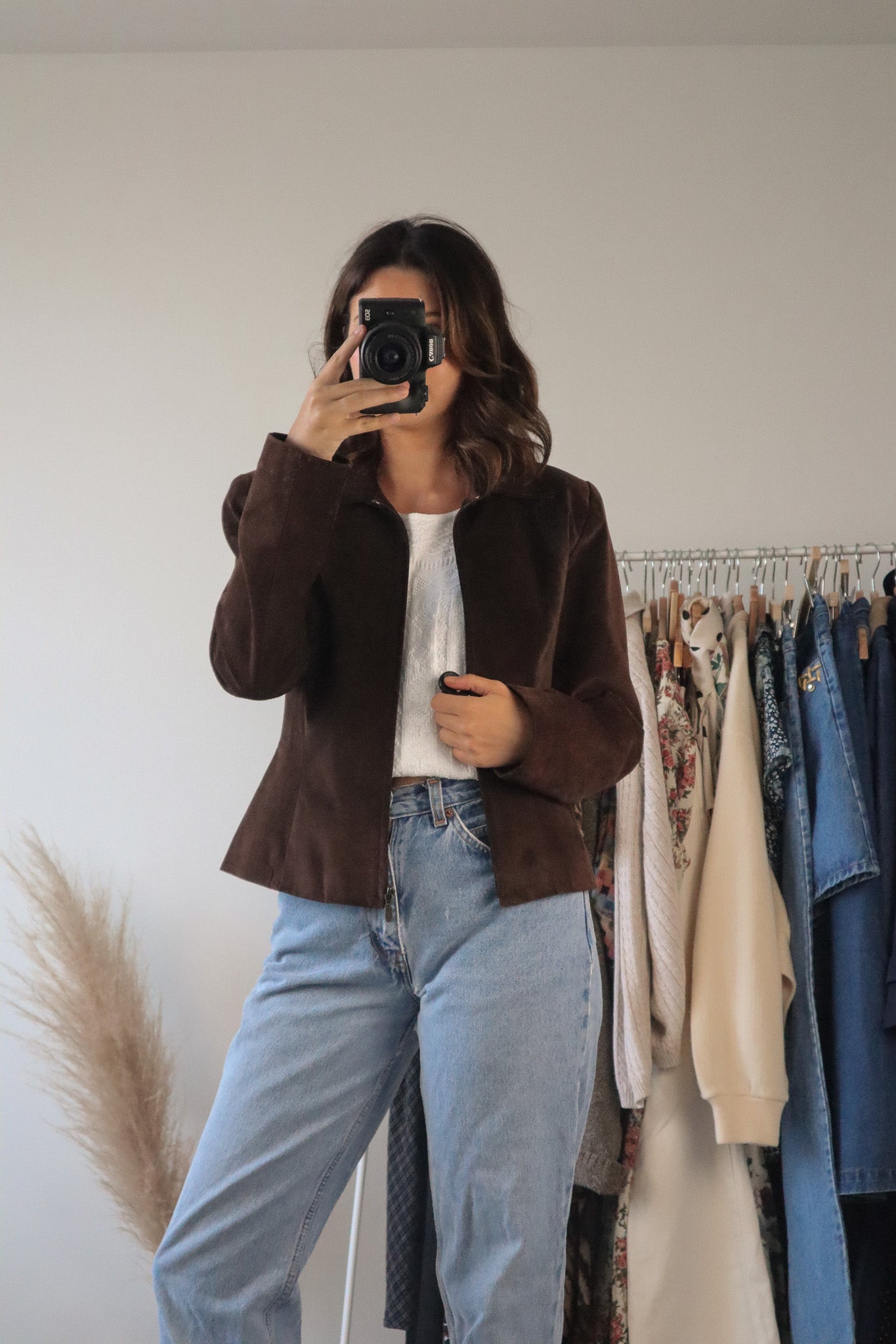Made in Canada x Vintage x Suede Jacket (XS/S)