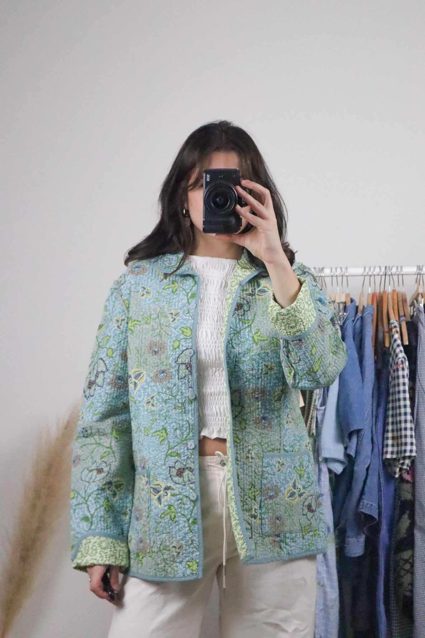 Deadstock x Vintage x Cotton Reversible Quilted Jacket (S)