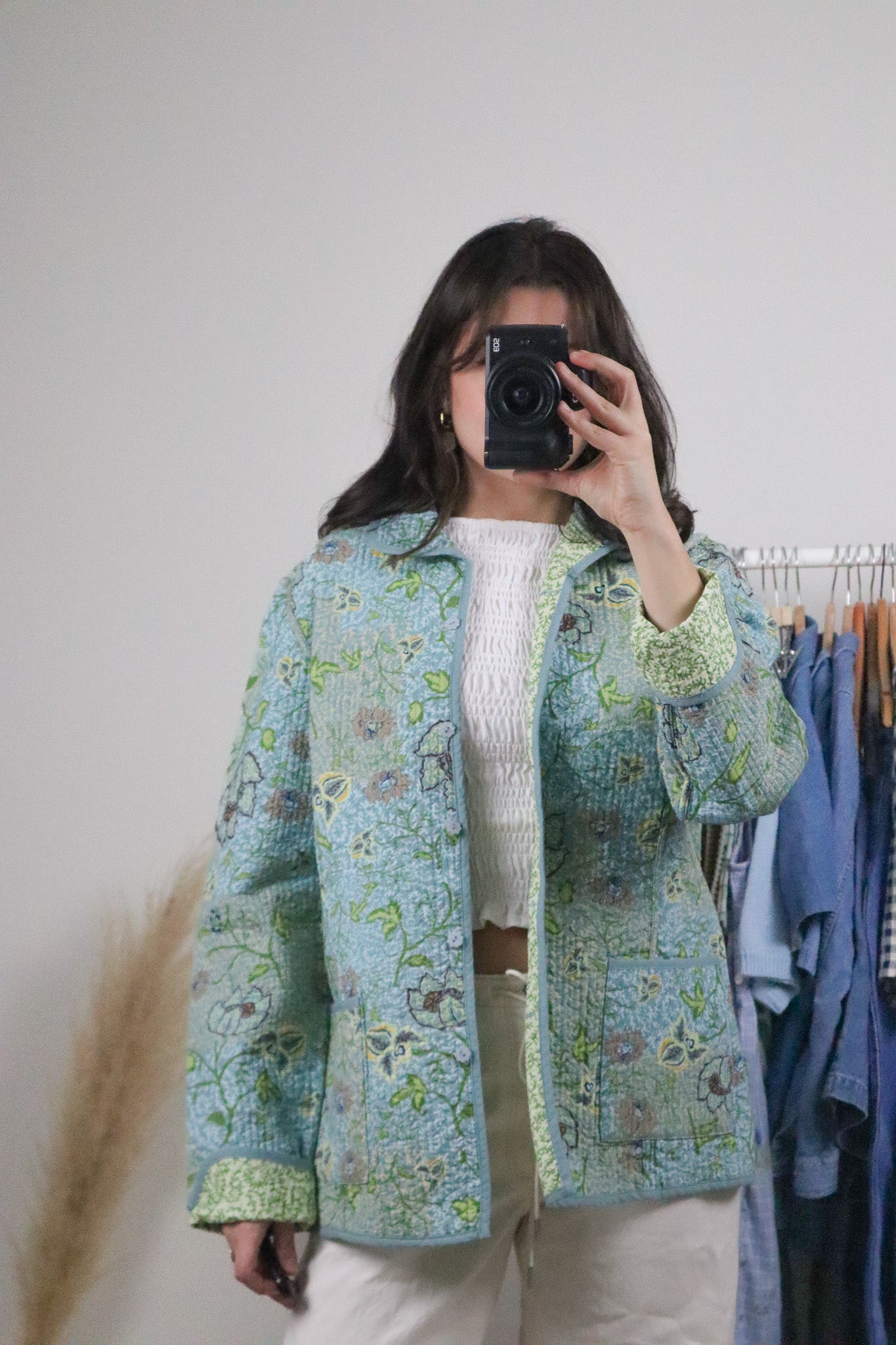 Deadstock x Vintage x Cotton Reversible Quilted Jacket (S)