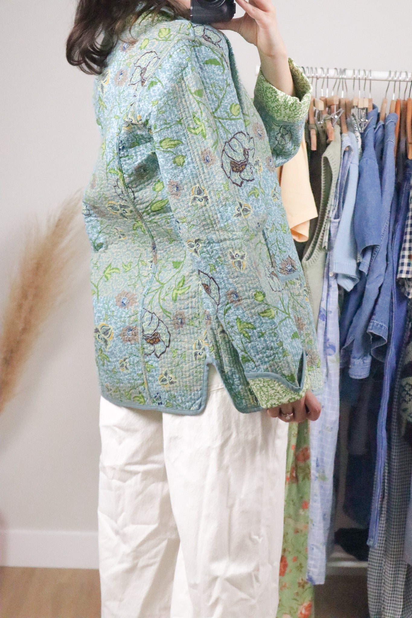 Deadstock x Vintage x Cotton Reversible Quilted Jacket (S)