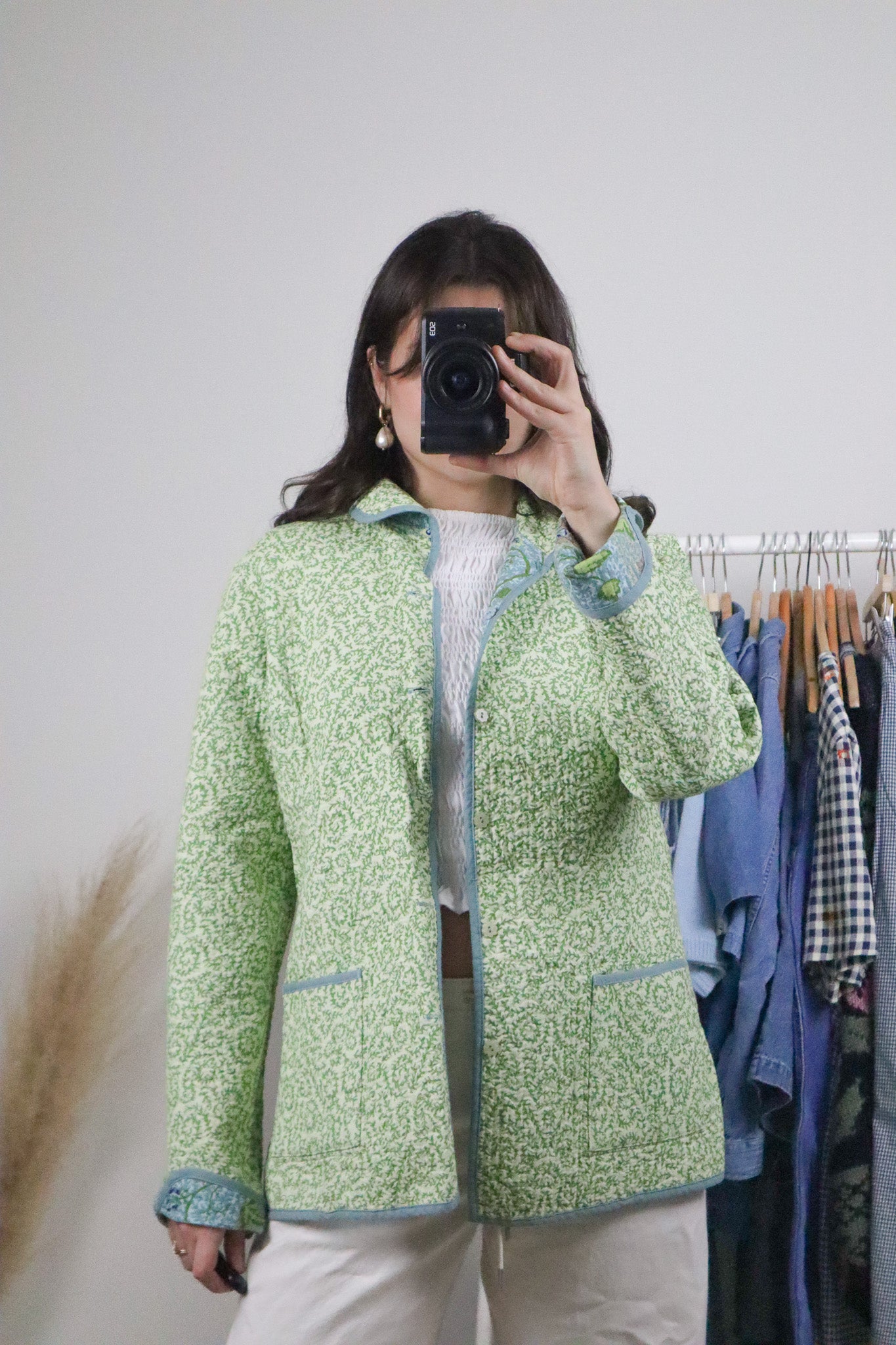 Deadstock x Vintage x Cotton Reversible Quilted Jacket (S)