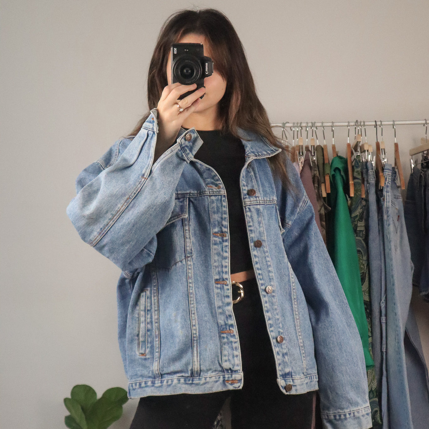 Vintage x Denim Jacket (L)