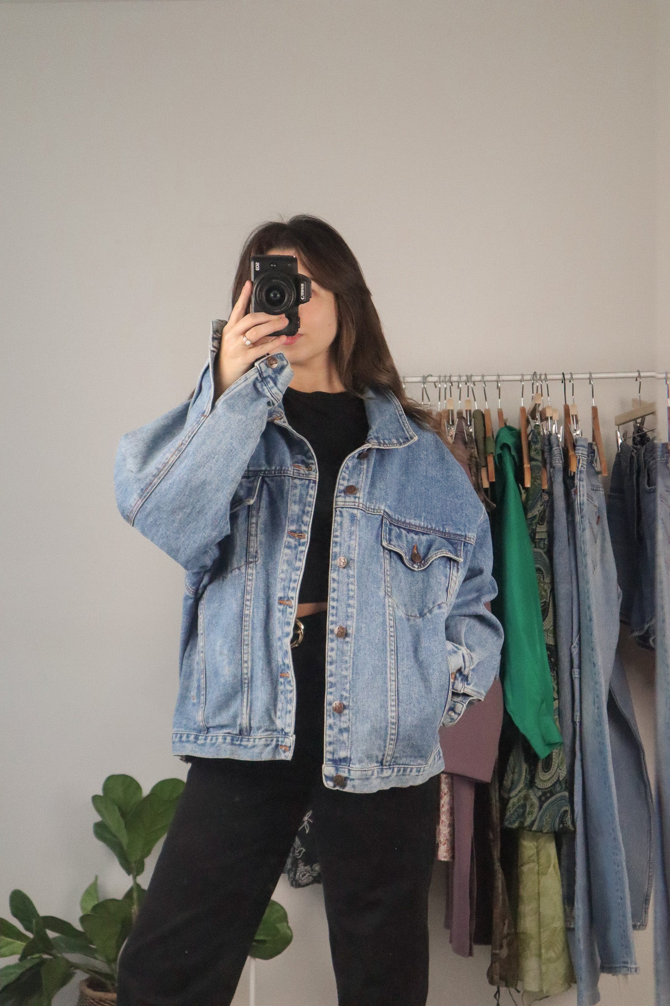 Vintage x Denim Jacket (L)