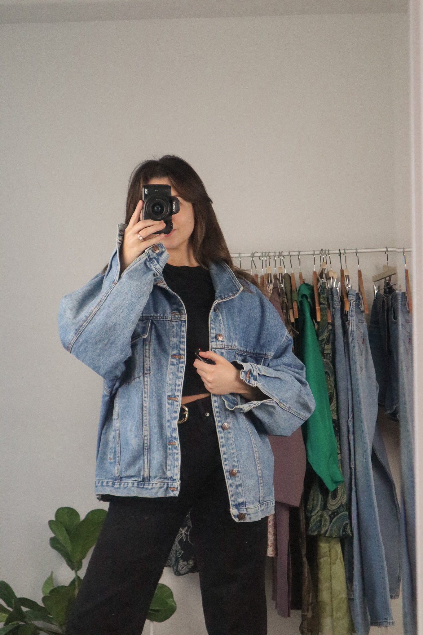 Vintage x Denim Jacket (L)