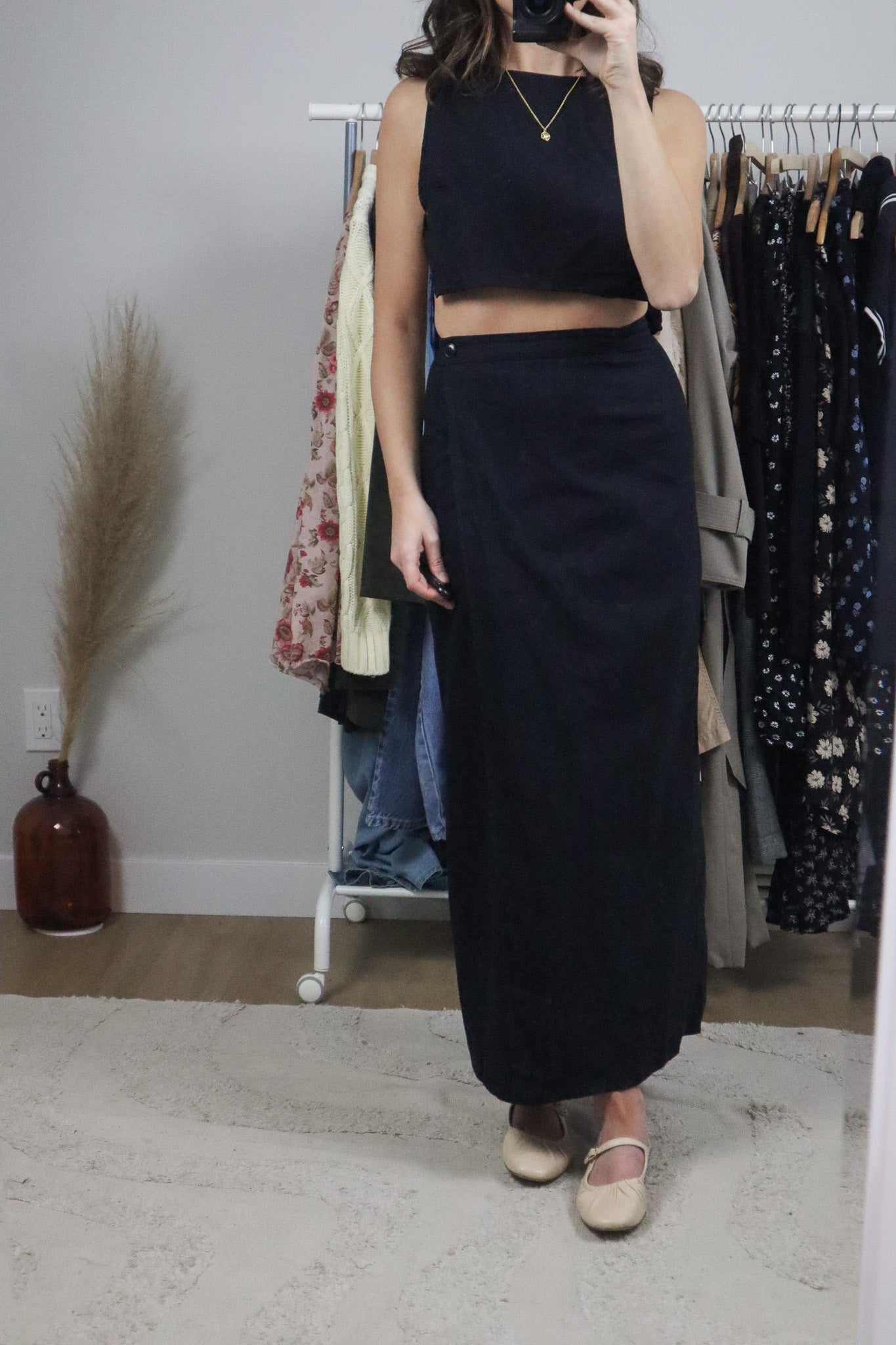 Reformation x Two-Piece Cotton Set (XS)