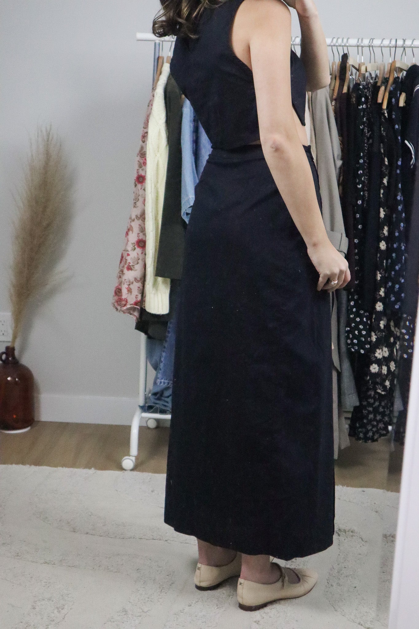 Reformation x Two-Piece Cotton Set (XS)