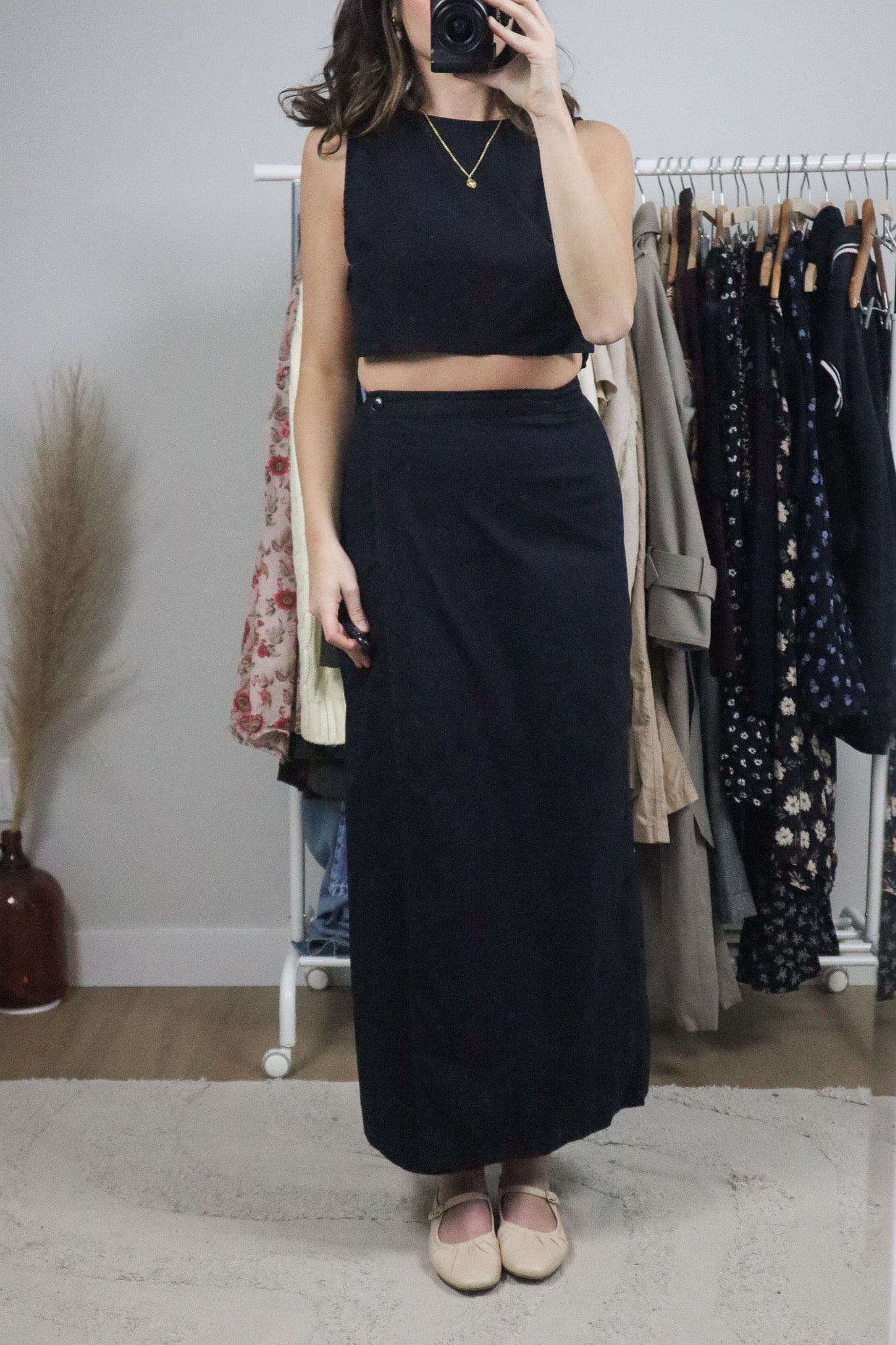 Reformation x Two-Piece Cotton Set (XS)