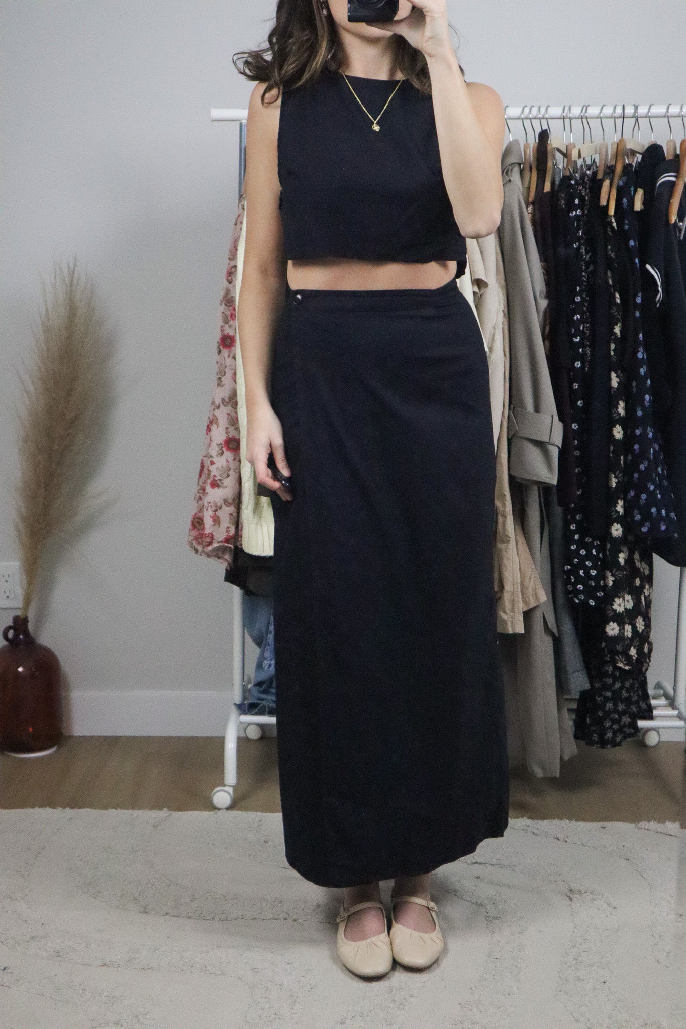 Reformation x Two-Piece Cotton Set (XS)