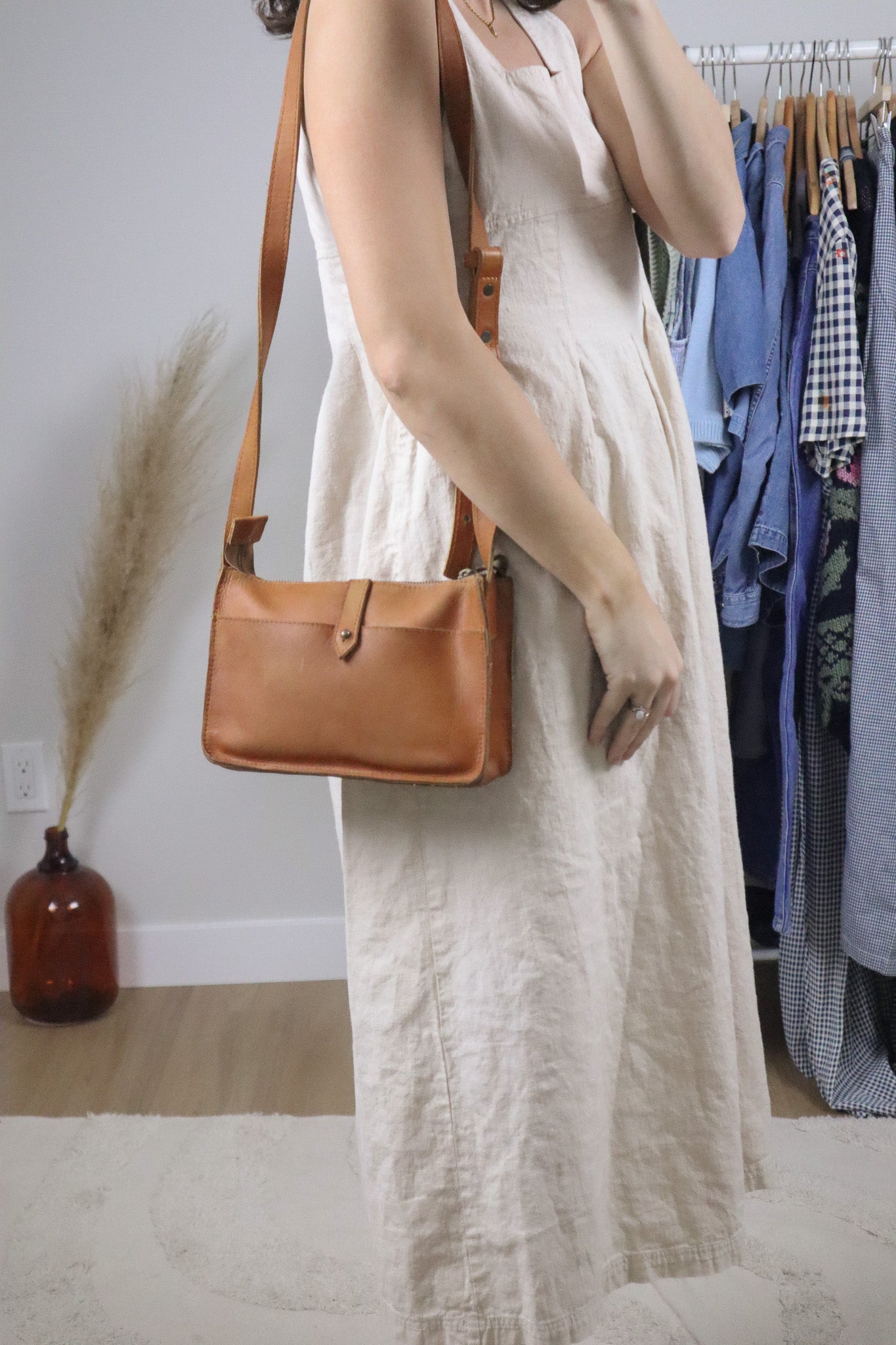 Vintage x Handmade Leather Purse