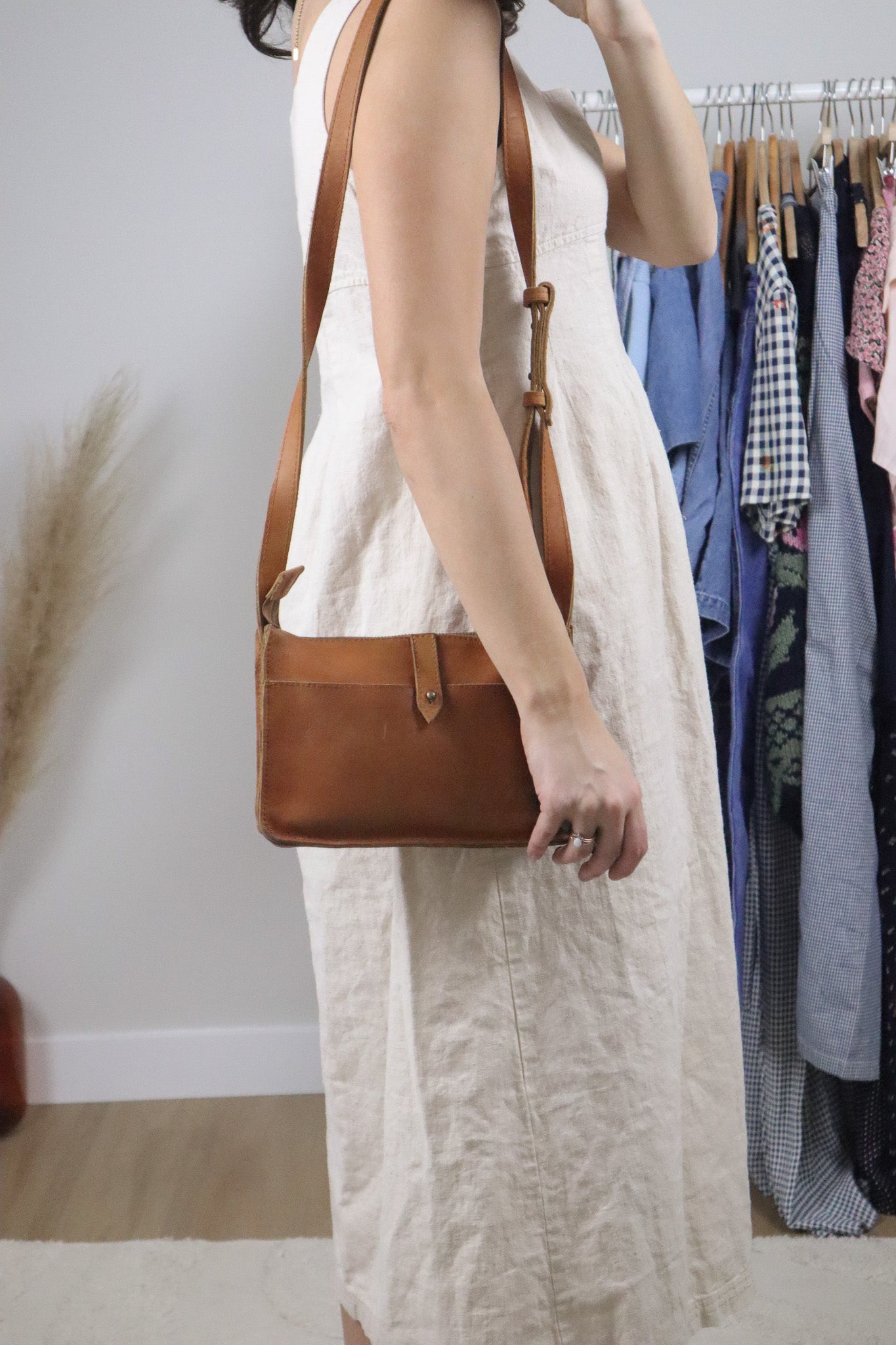 Vintage x Handmade Leather Purse