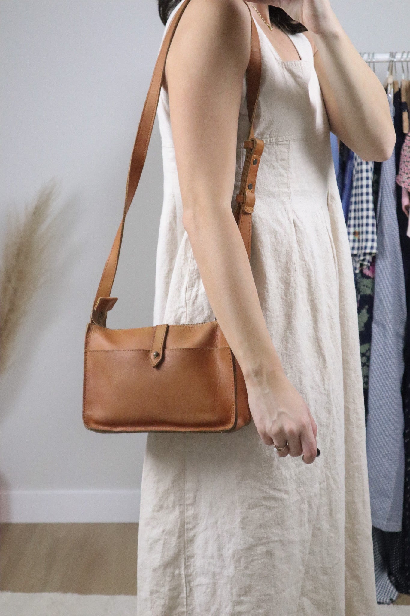 Vintage x Handmade Leather Purse
