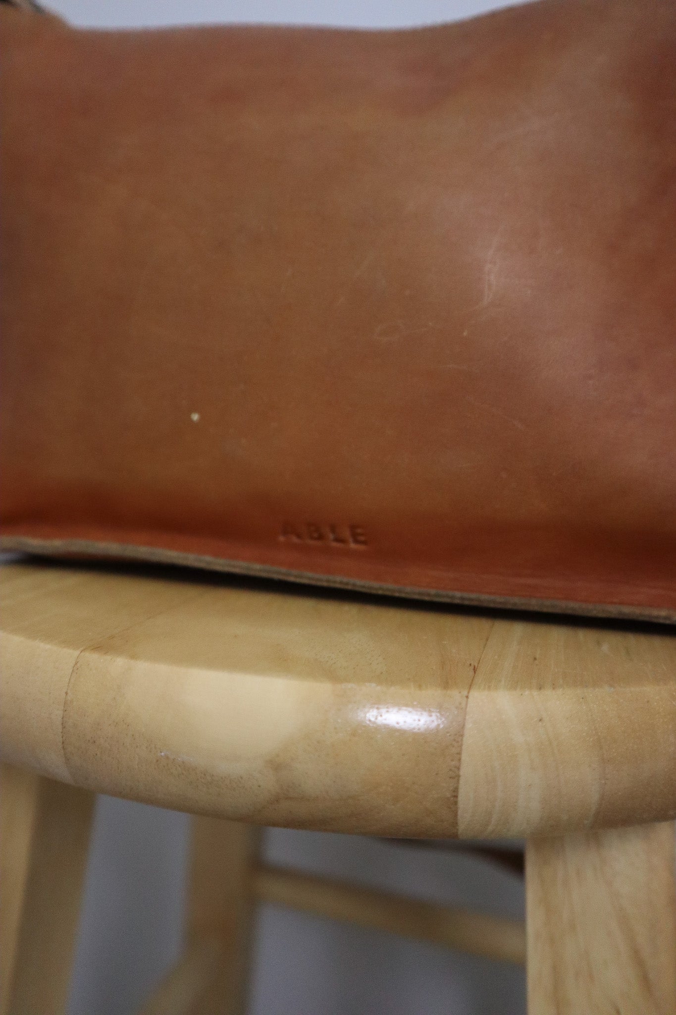 Vintage x Handmade Leather Purse