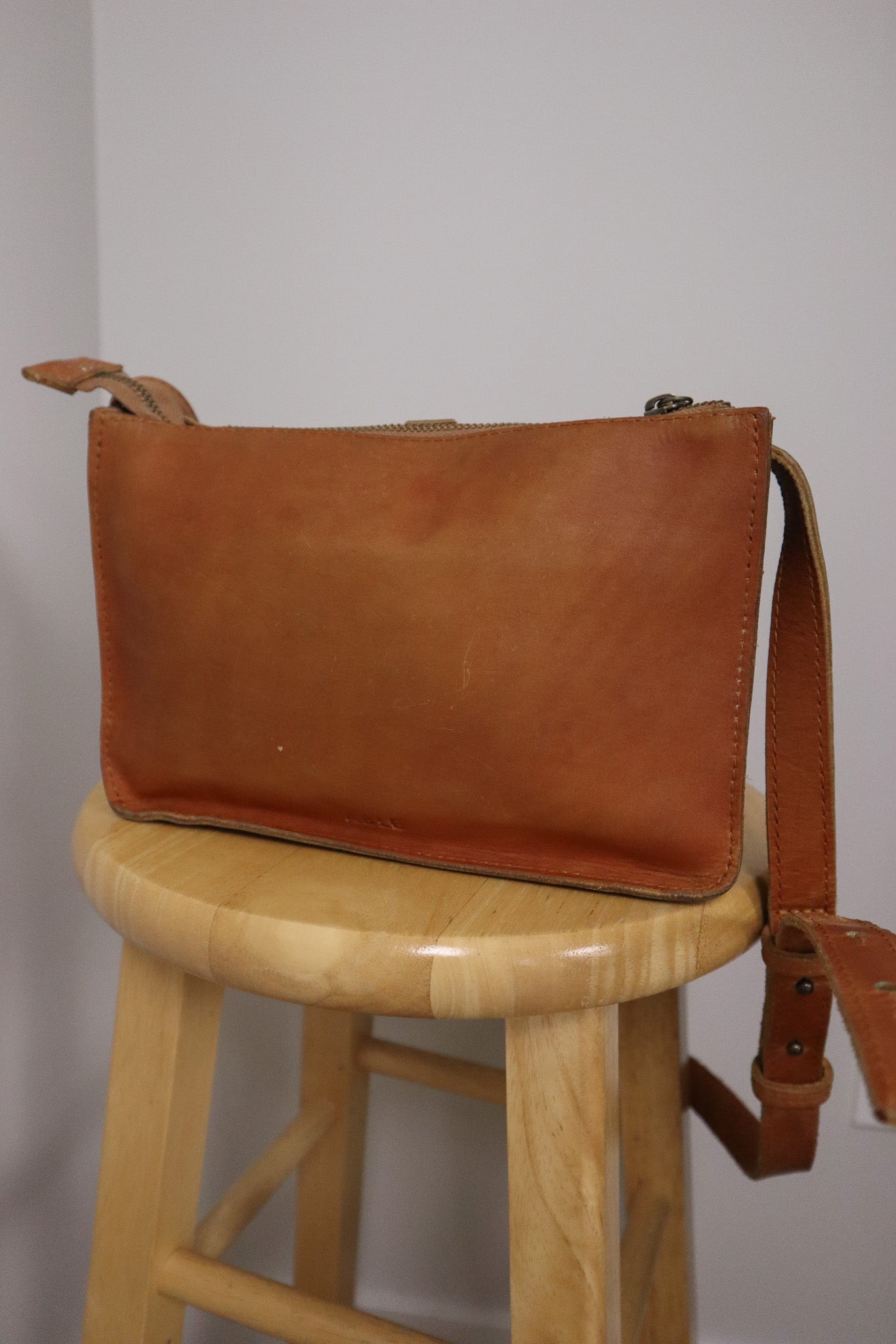 Vintage x Handmade Leather Purse