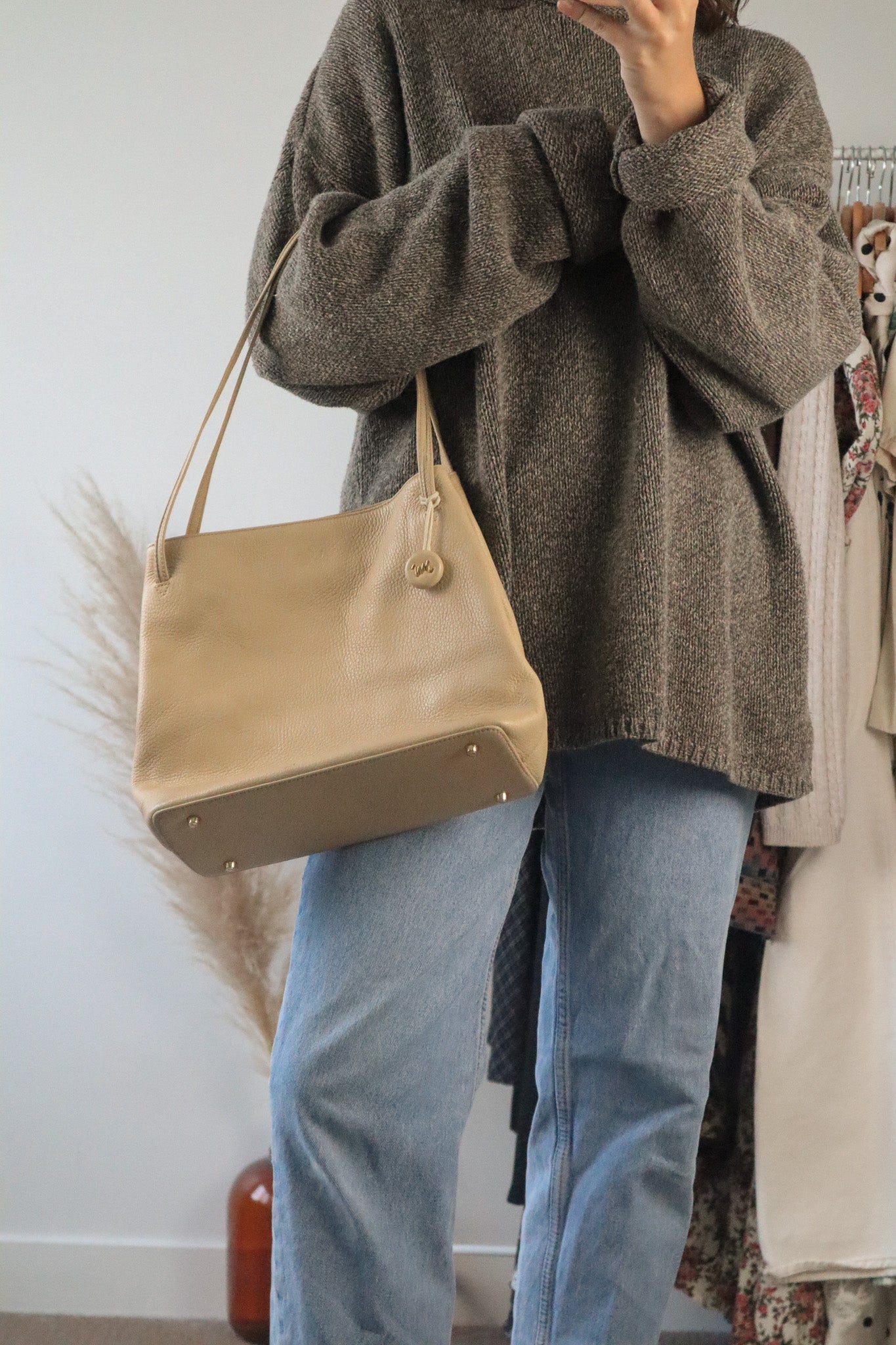 Vintage x Leather Tote