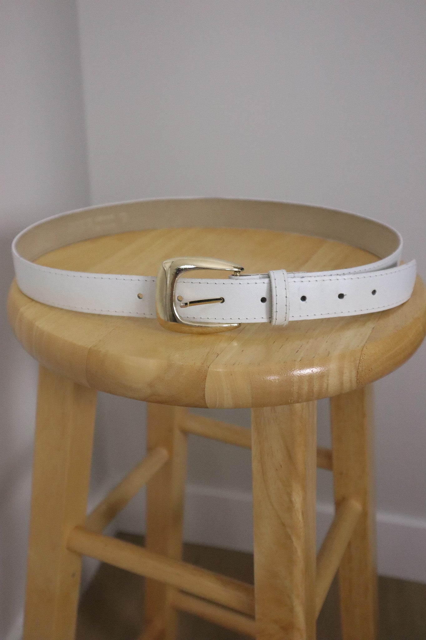 Vintage x Leather Belt (M/L)