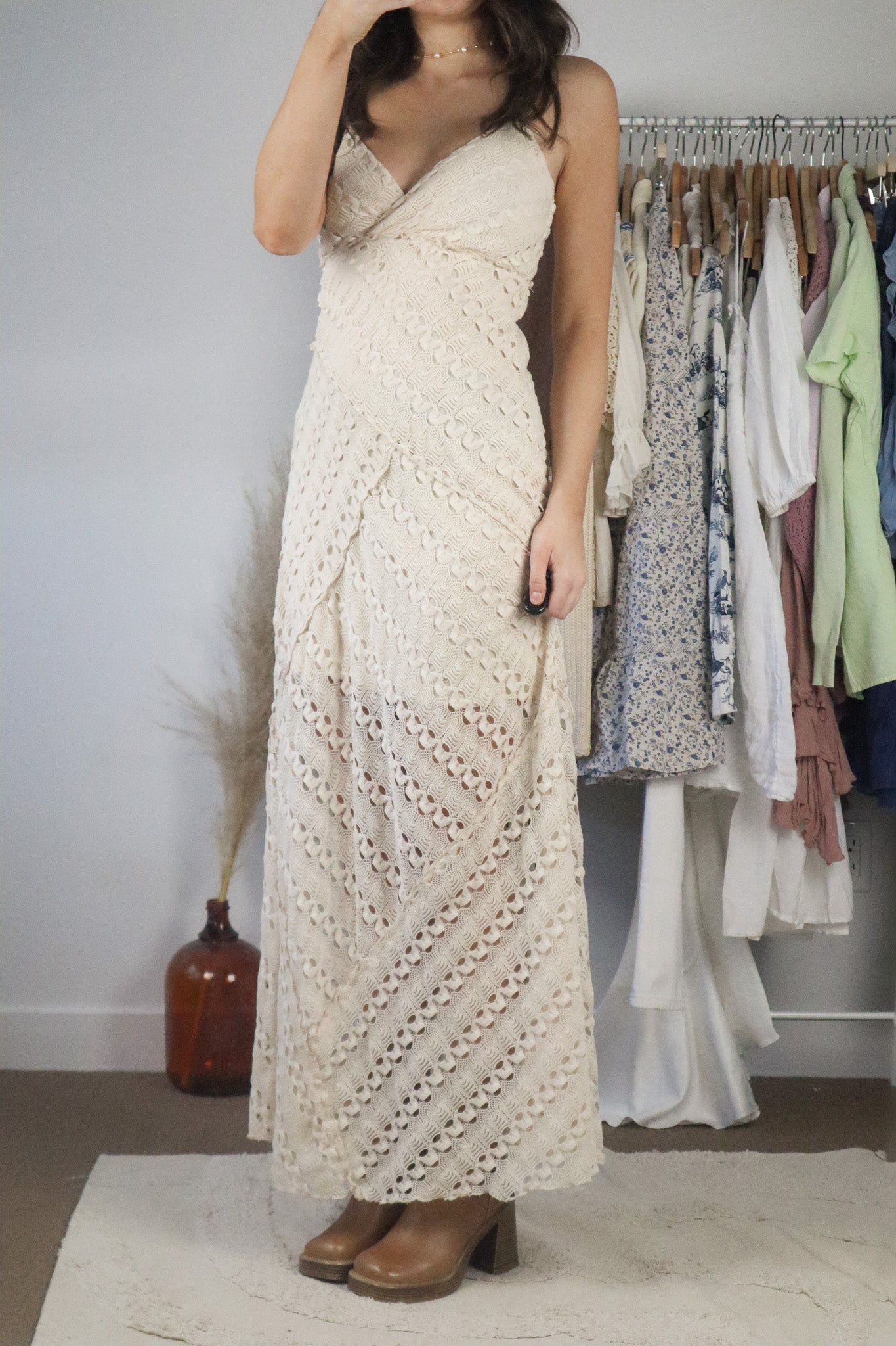 Modern x Knit Maxi Dress (S)