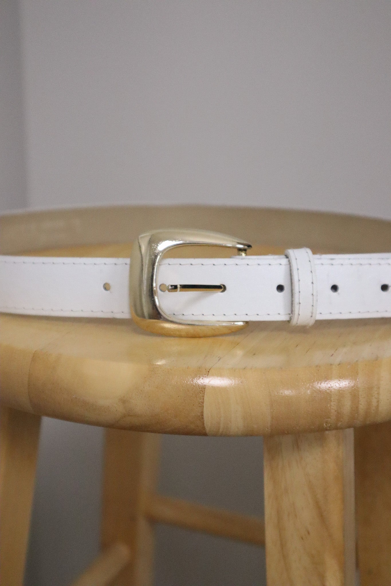 Vintage x Leather Belt (M/L)