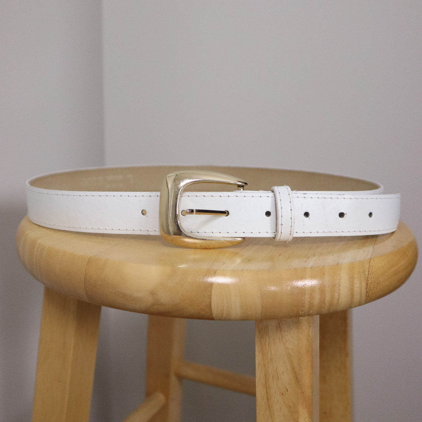Vintage x Leather Belt (M/L)