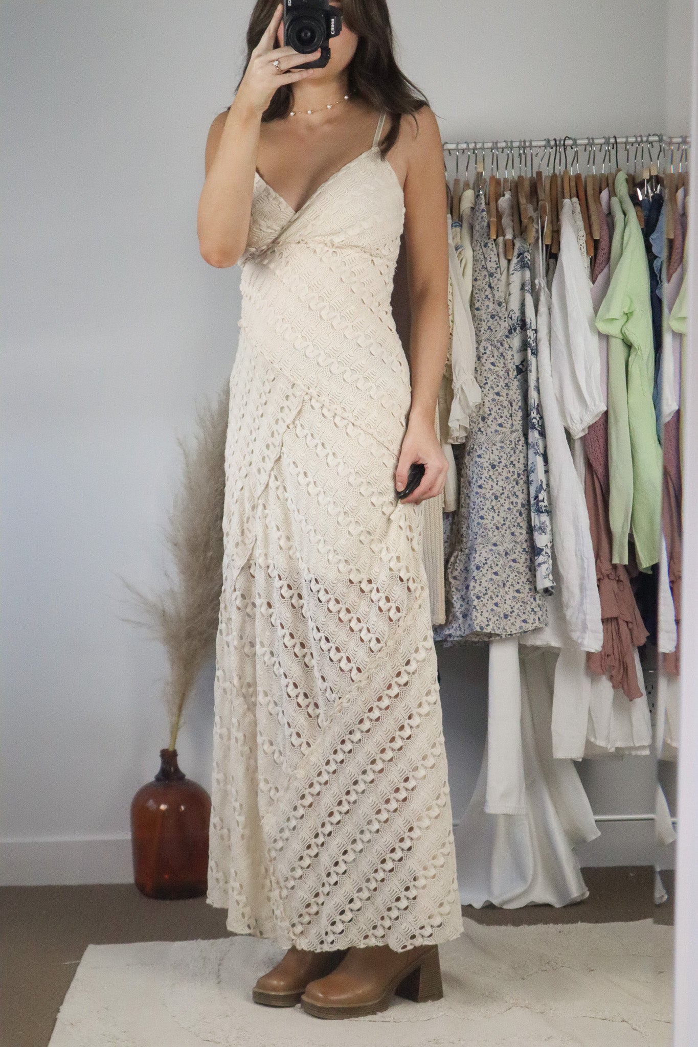 Modern x Knit Maxi Dress (S)