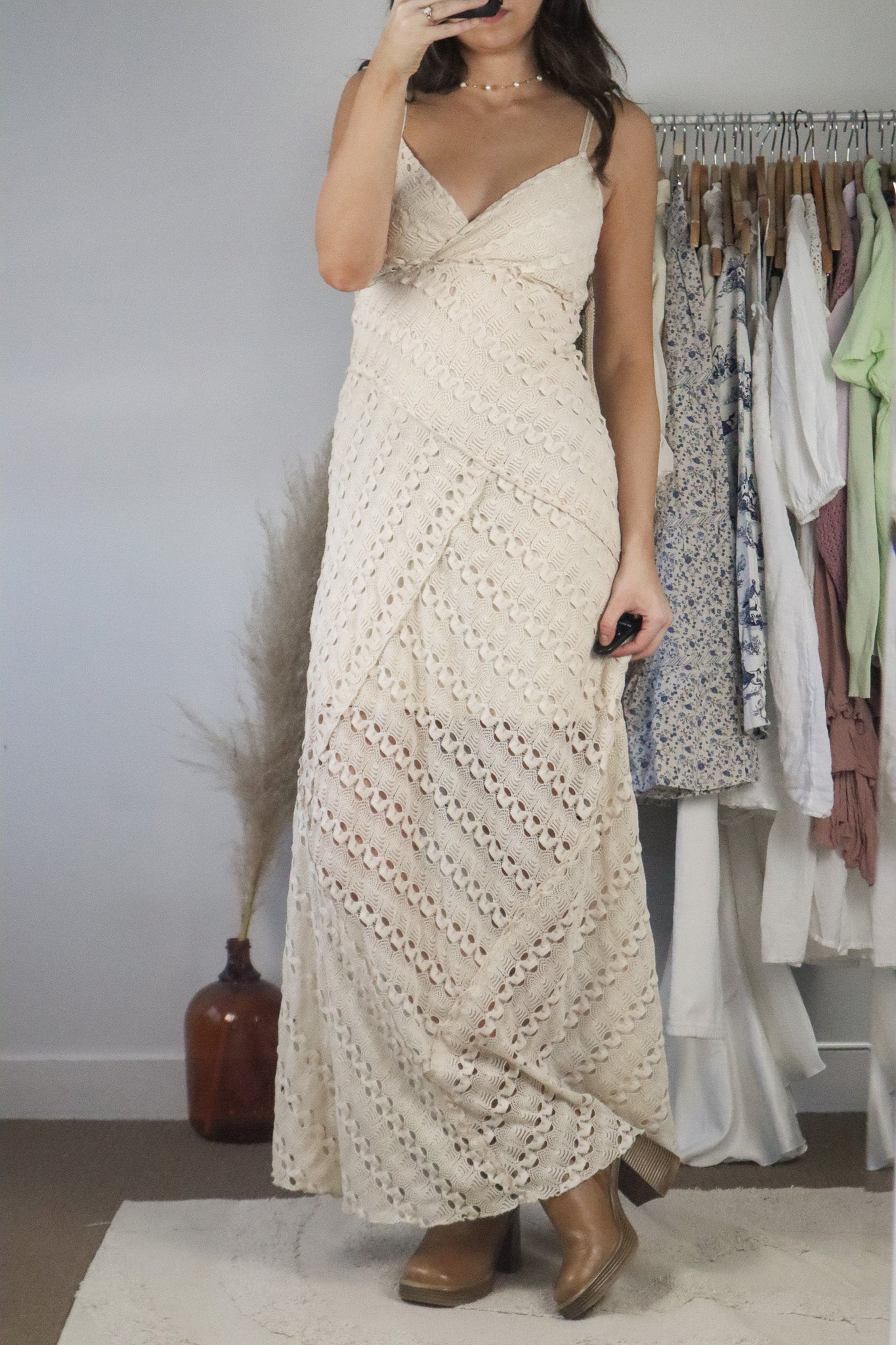 Modern x Knit Maxi Dress (S)