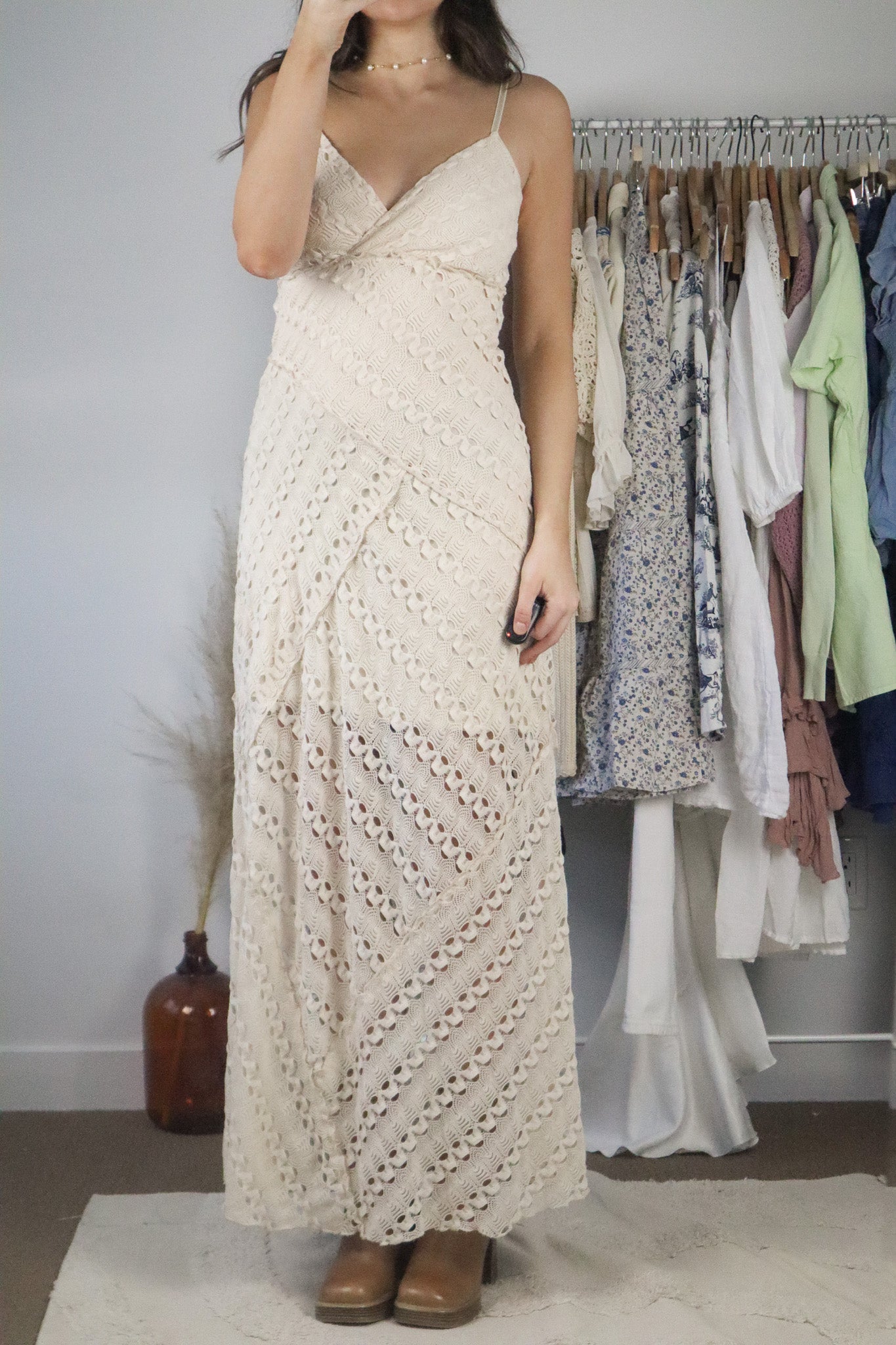 Modern x Knit Maxi Dress (S)