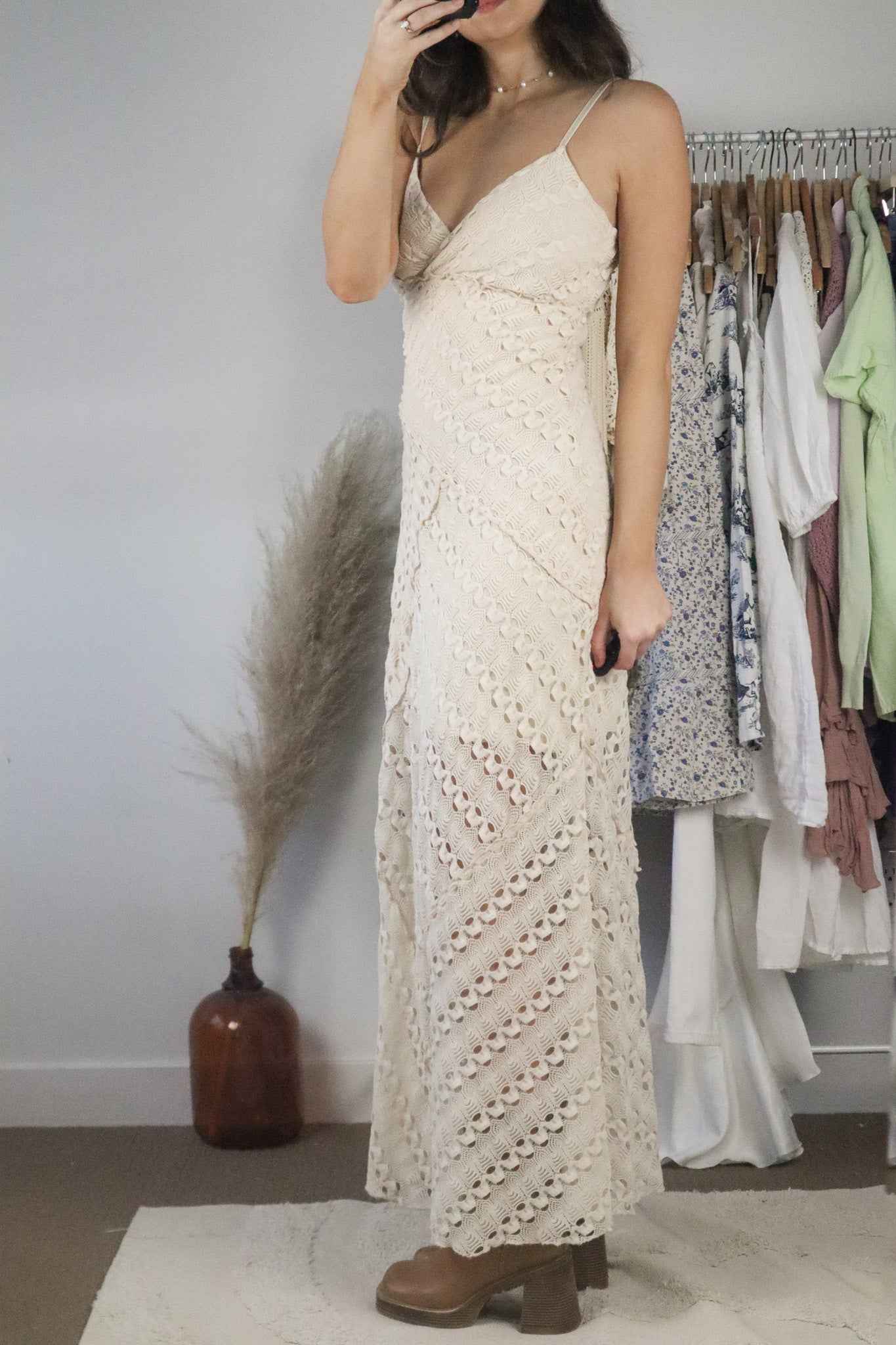 Modern x Knit Maxi Dress (S)