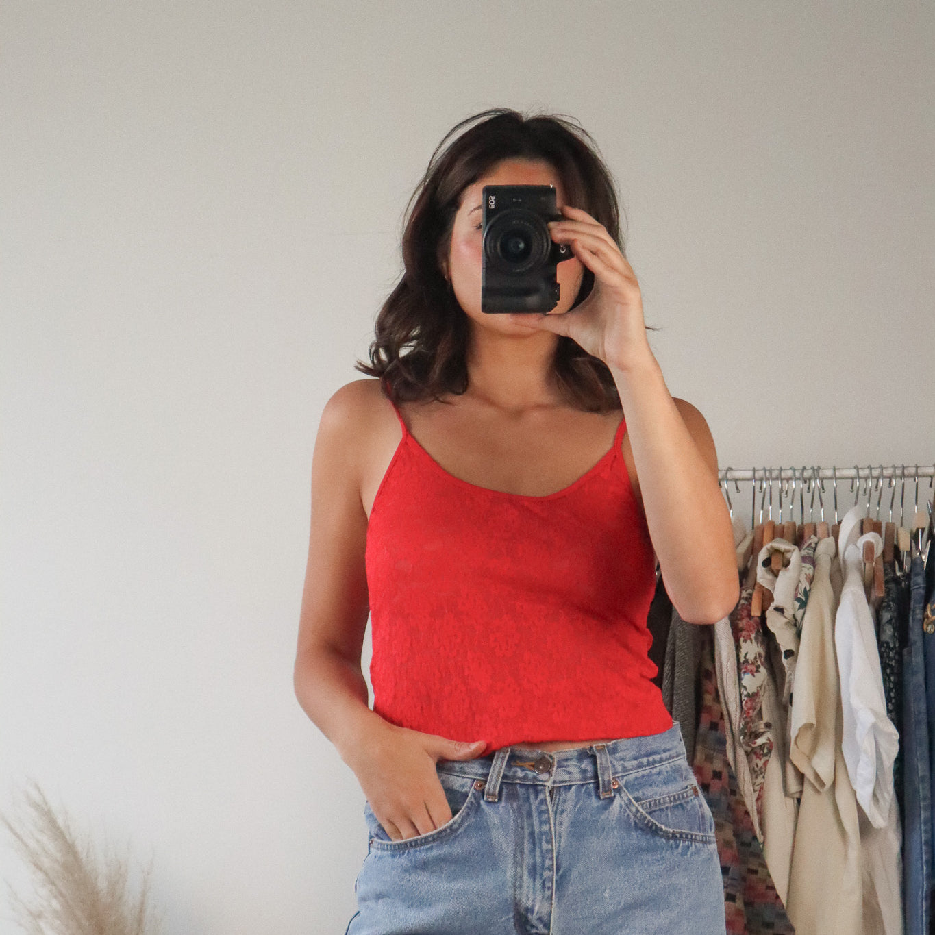 Vintage x Lace Tank (S)