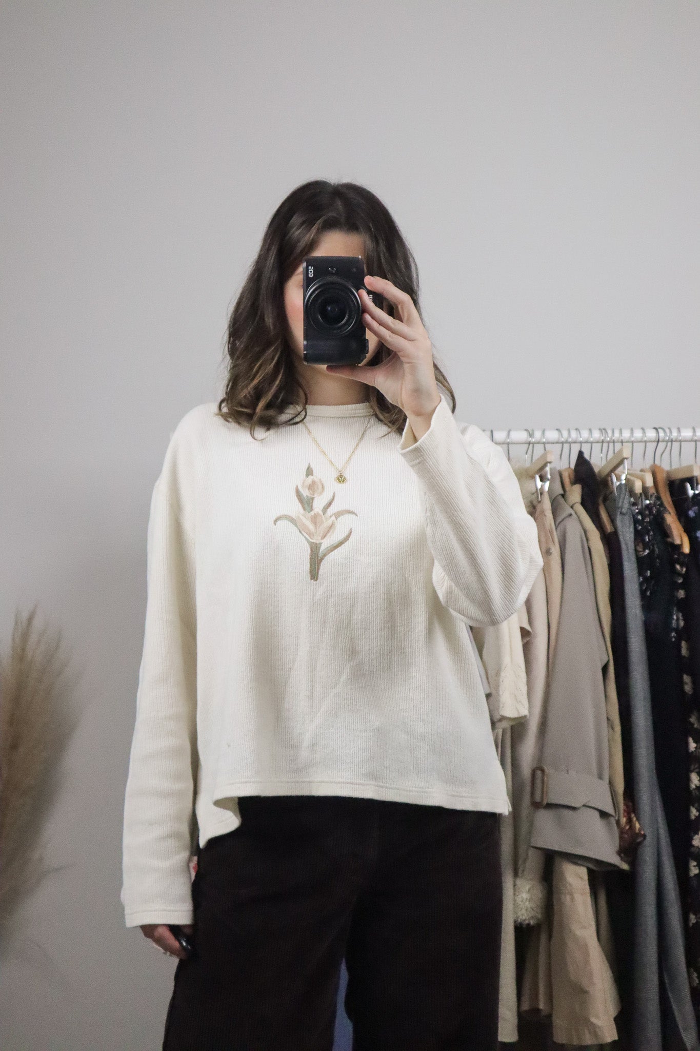 Made in Canada x Vintage x Cotton Long-Sleeve (L)