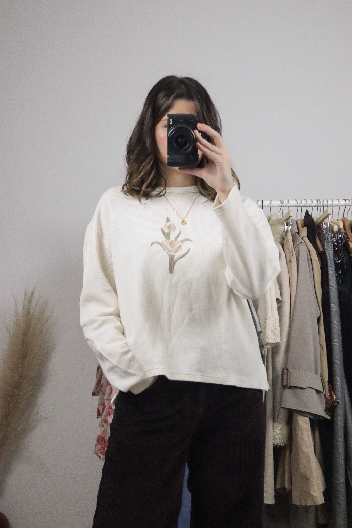 Made in Canada x Vintage x Cotton Long-Sleeve (L)
