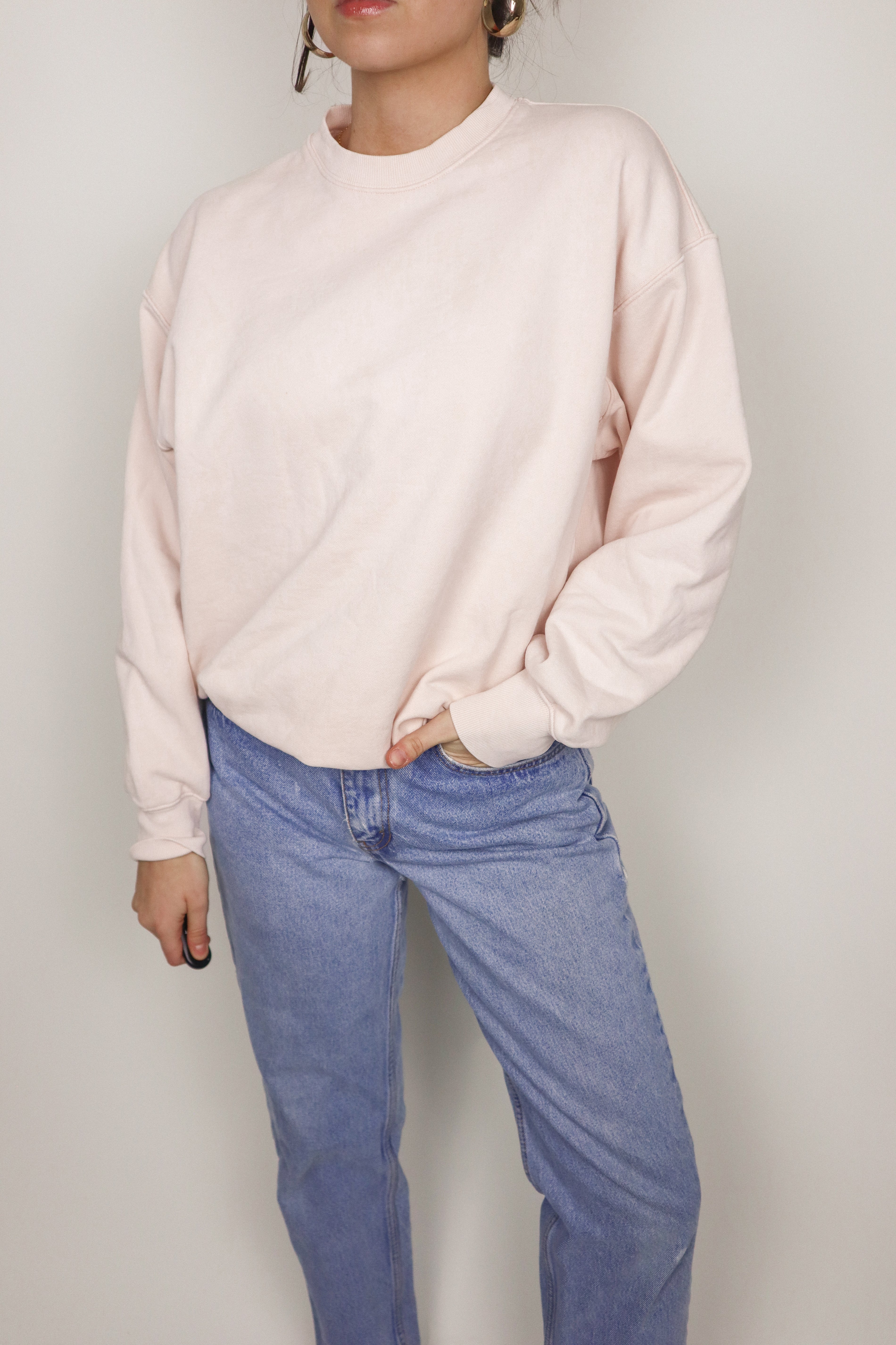 TNA x Boyfriend Fit Crewneck (S)