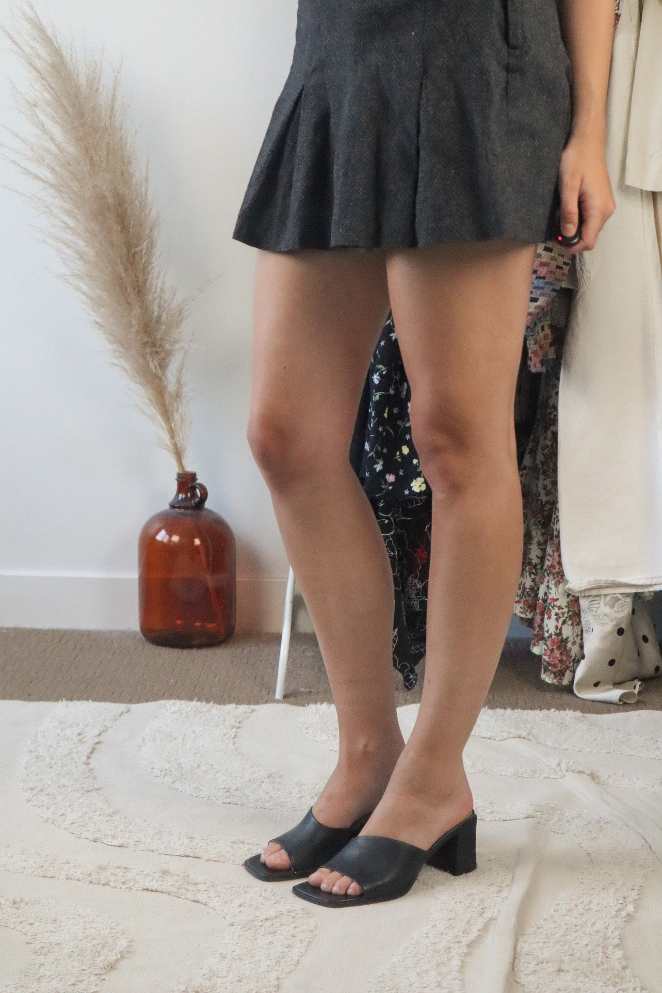 Vintage x Leather Heeled Mules (7)