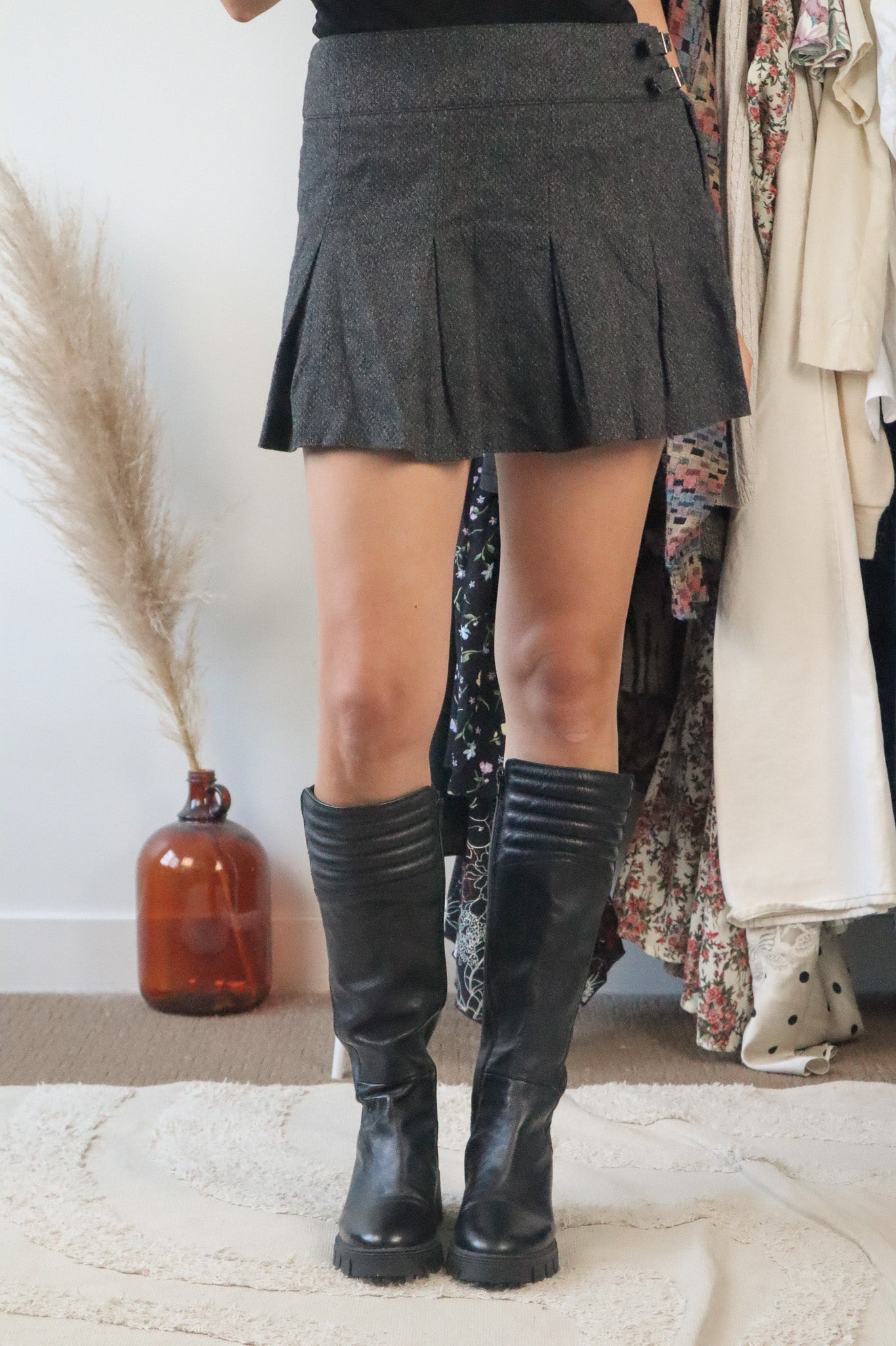 Made in Italy x Ron White Leather Knee High Boots (8)