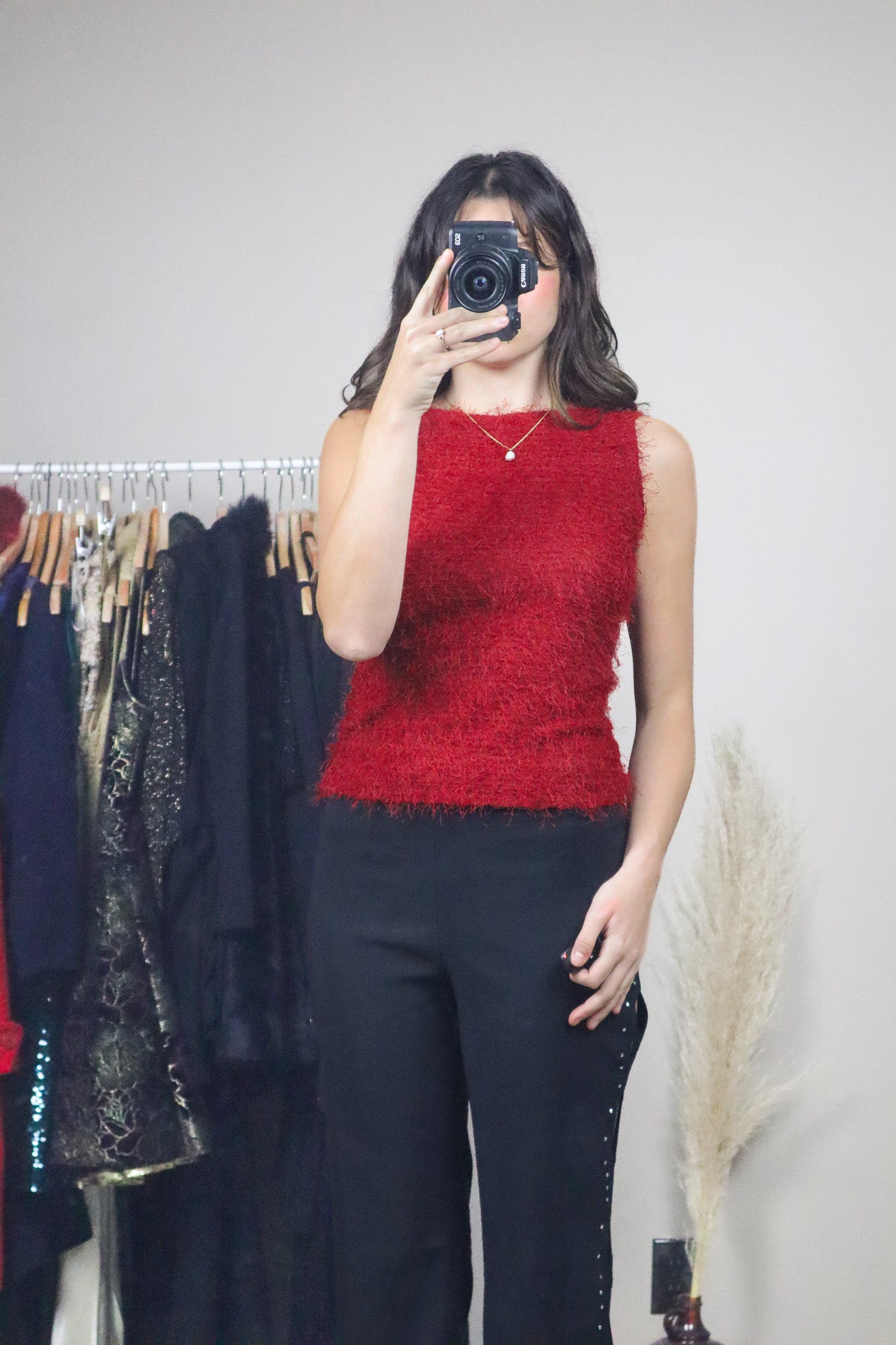 Vintage x Fluffy Tank (S)