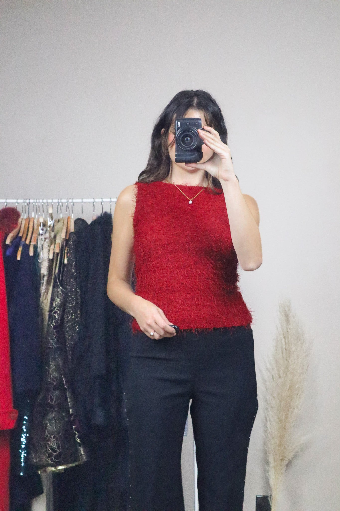 Vintage x Fluffy Tank (S)