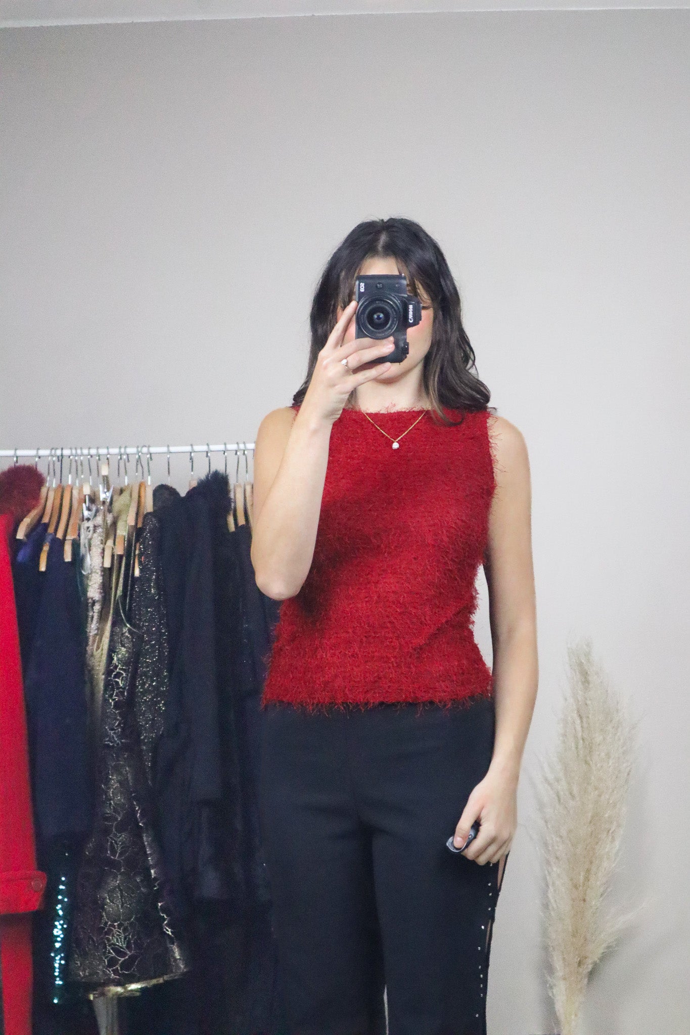 Vintage x Fluffy Tank (S)