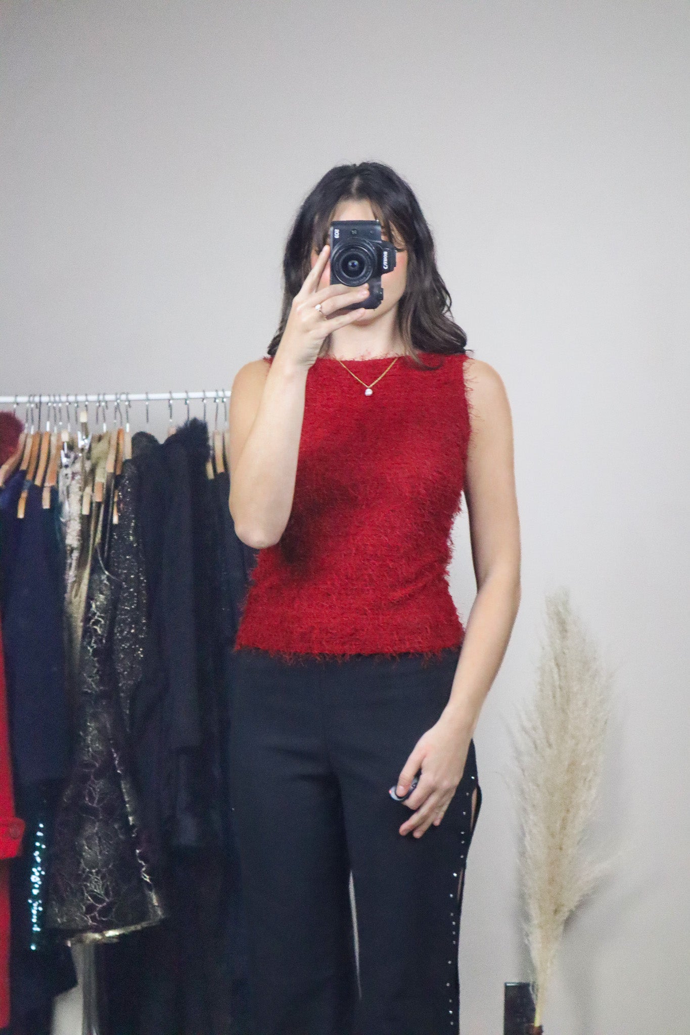 Vintage x Fluffy Tank (S)