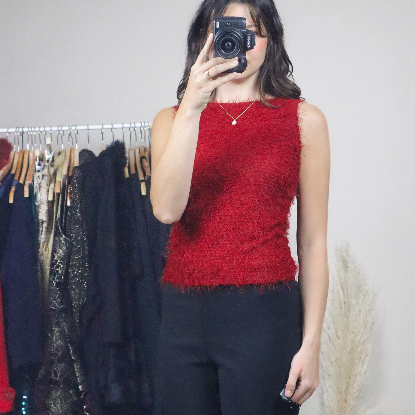 Vintage x Fluffy Tank (S)