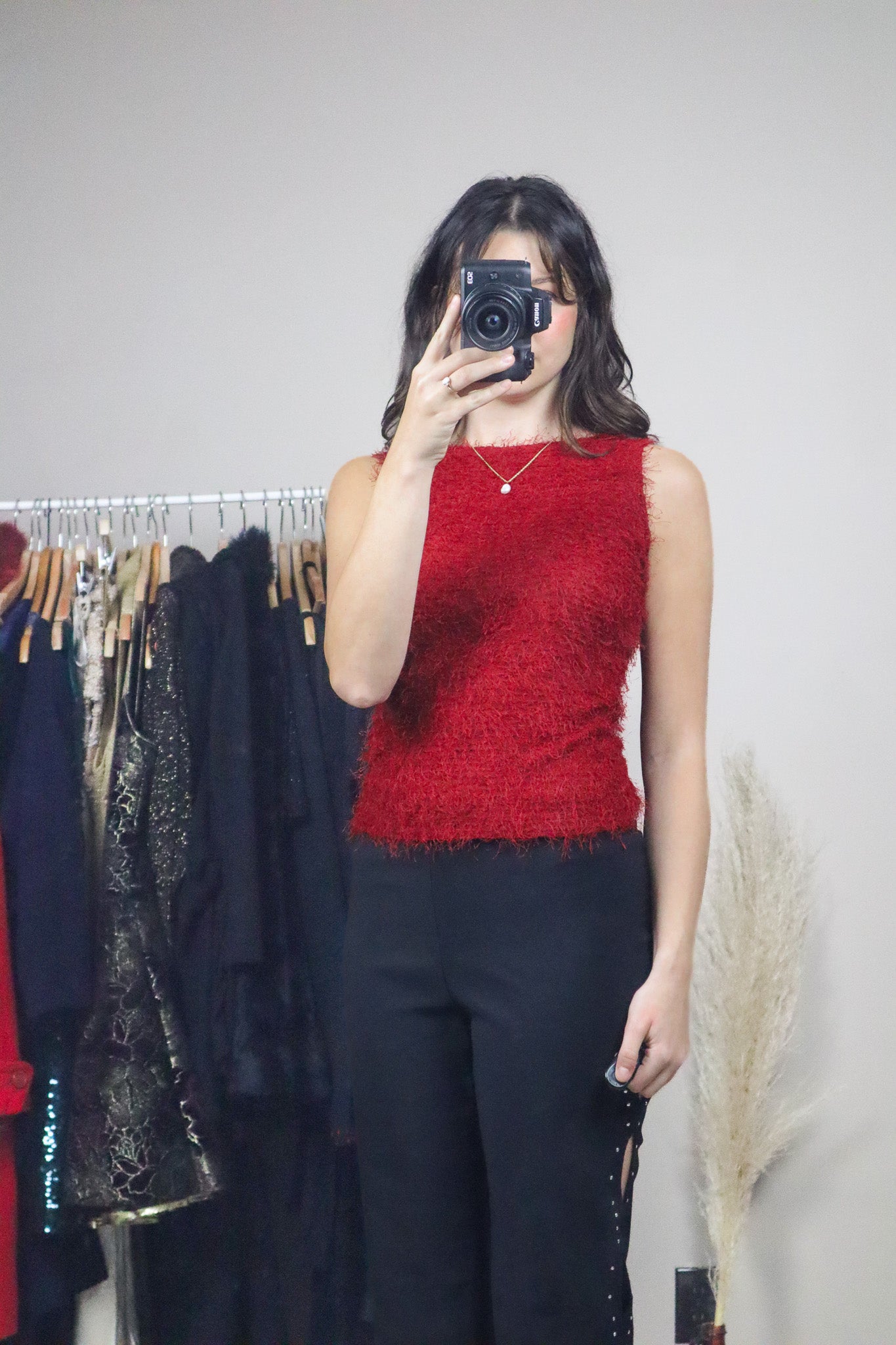 Vintage x Fluffy Tank (S)