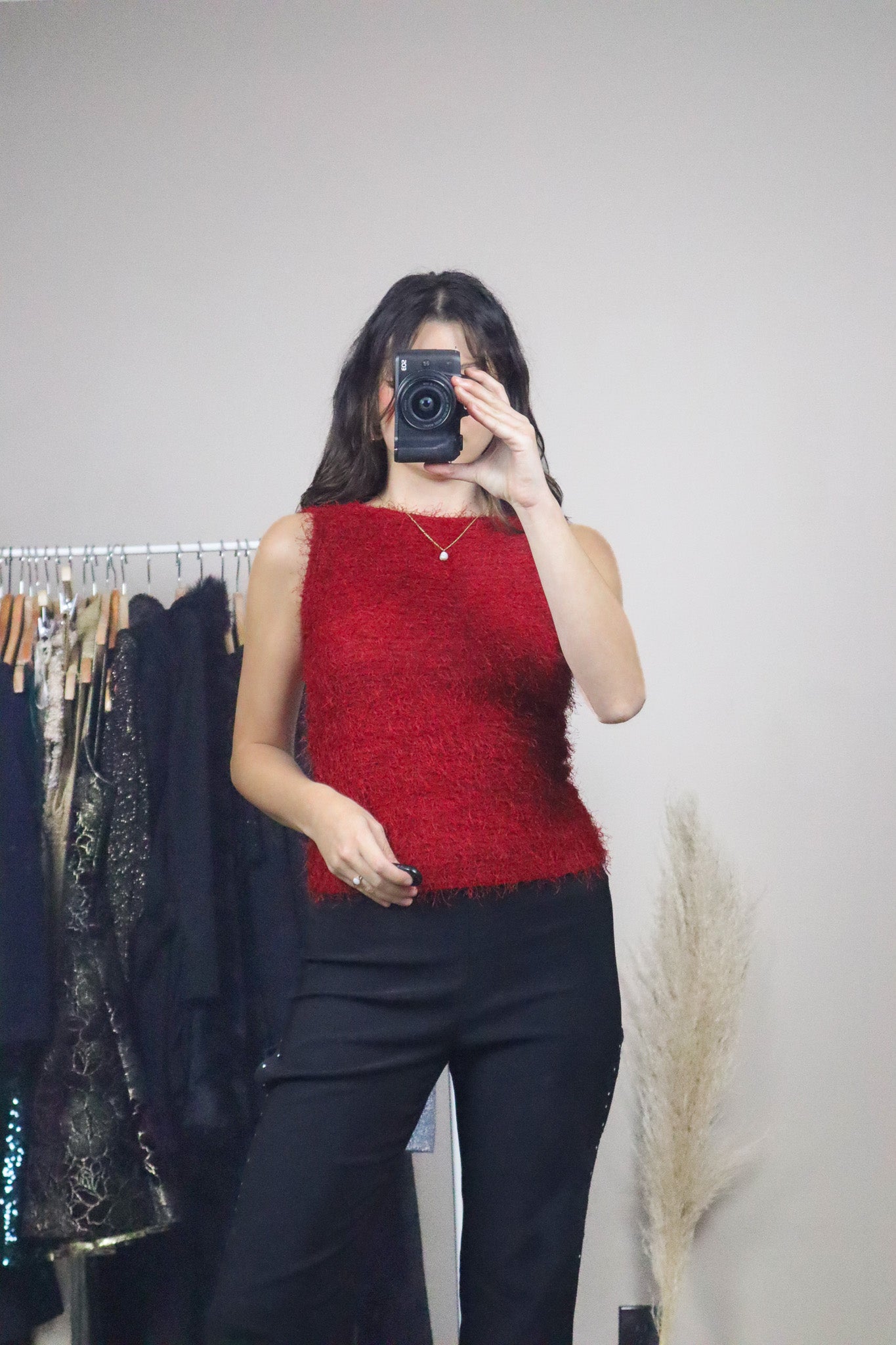 Vintage x Fluffy Tank (S)