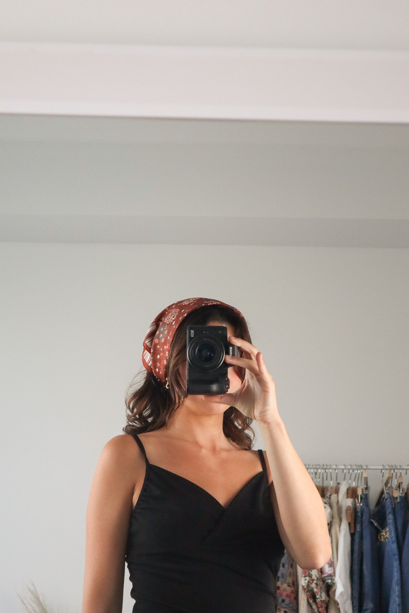 Made in Italy x Vintage x Patterned Scarf