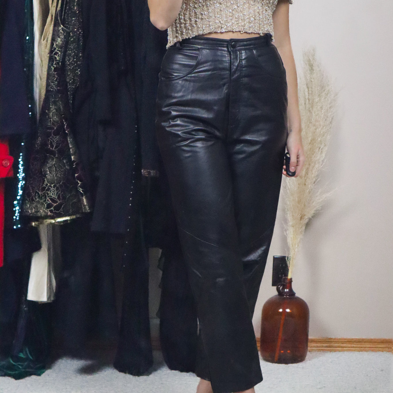 Made in Canada x Vintage x Dainer Leather Pants (4)